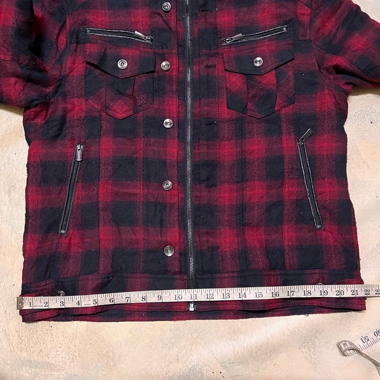 Japanese Brand Punk Style Jacket Red Tartan Seditionaries Fashion Size US XL / EU 56 / 4 - 5 Thumbnail