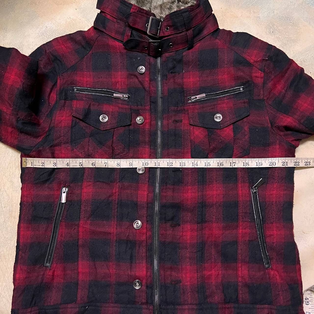 Japanese Brand Punk Style Jacket Red Tartan Seditionaries Fashion Size US XL / EU 56 / 4 - 4 Thumbnail