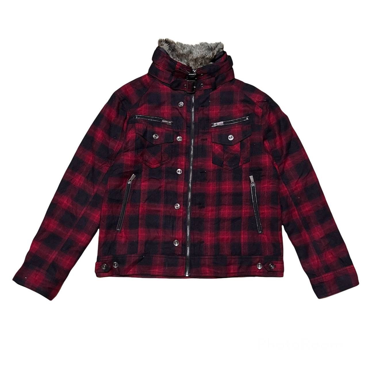 Japanese Brand Punk Style Jacket Red Tartan Seditionaries Fashion Size US XL / EU 56 / 4 - 1 Thumbnail