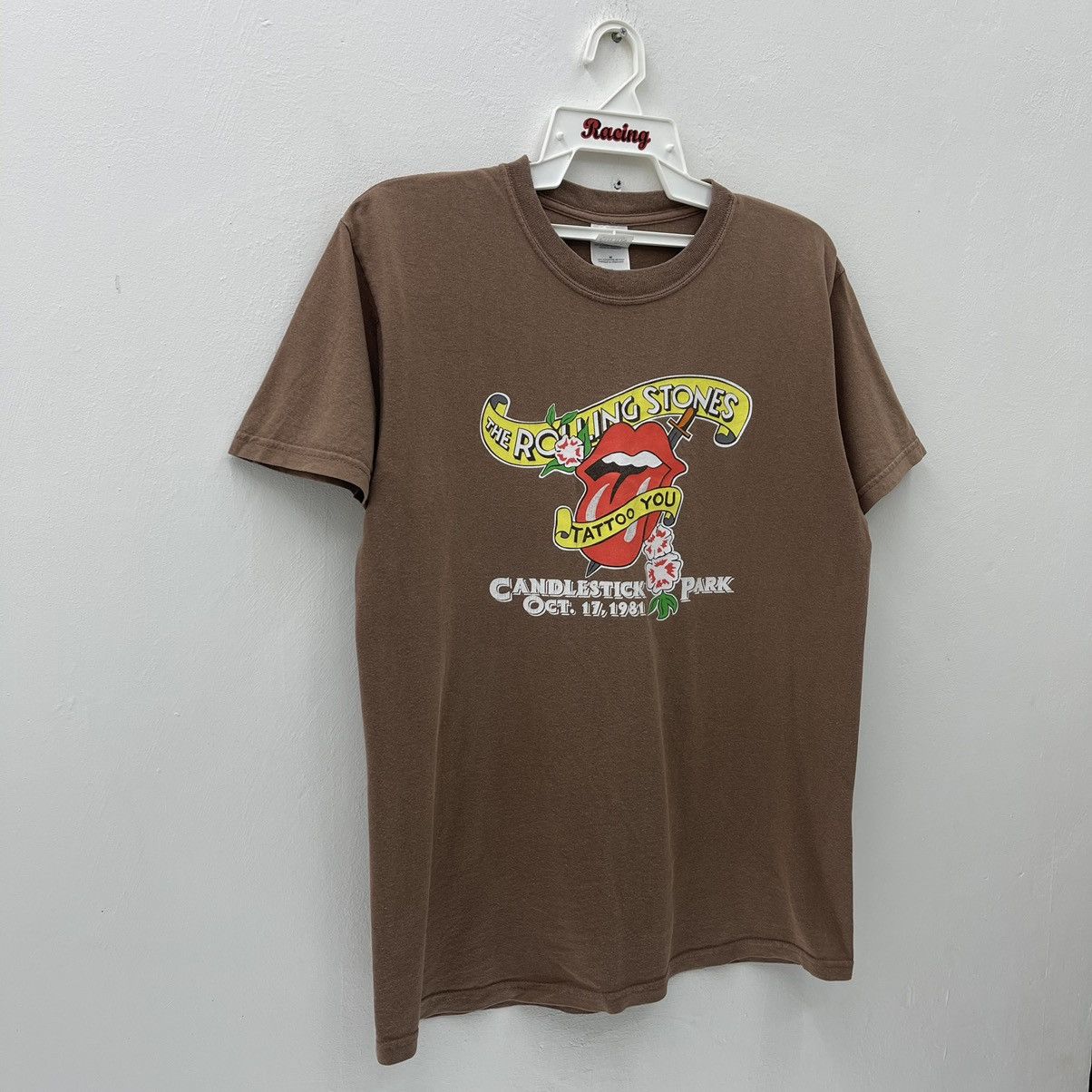 Band Tees The Rolling Stone Tattoo You Vintage 90s T-Shirt Size US M / EU 48-50 / 2 - 4 Thumbnail