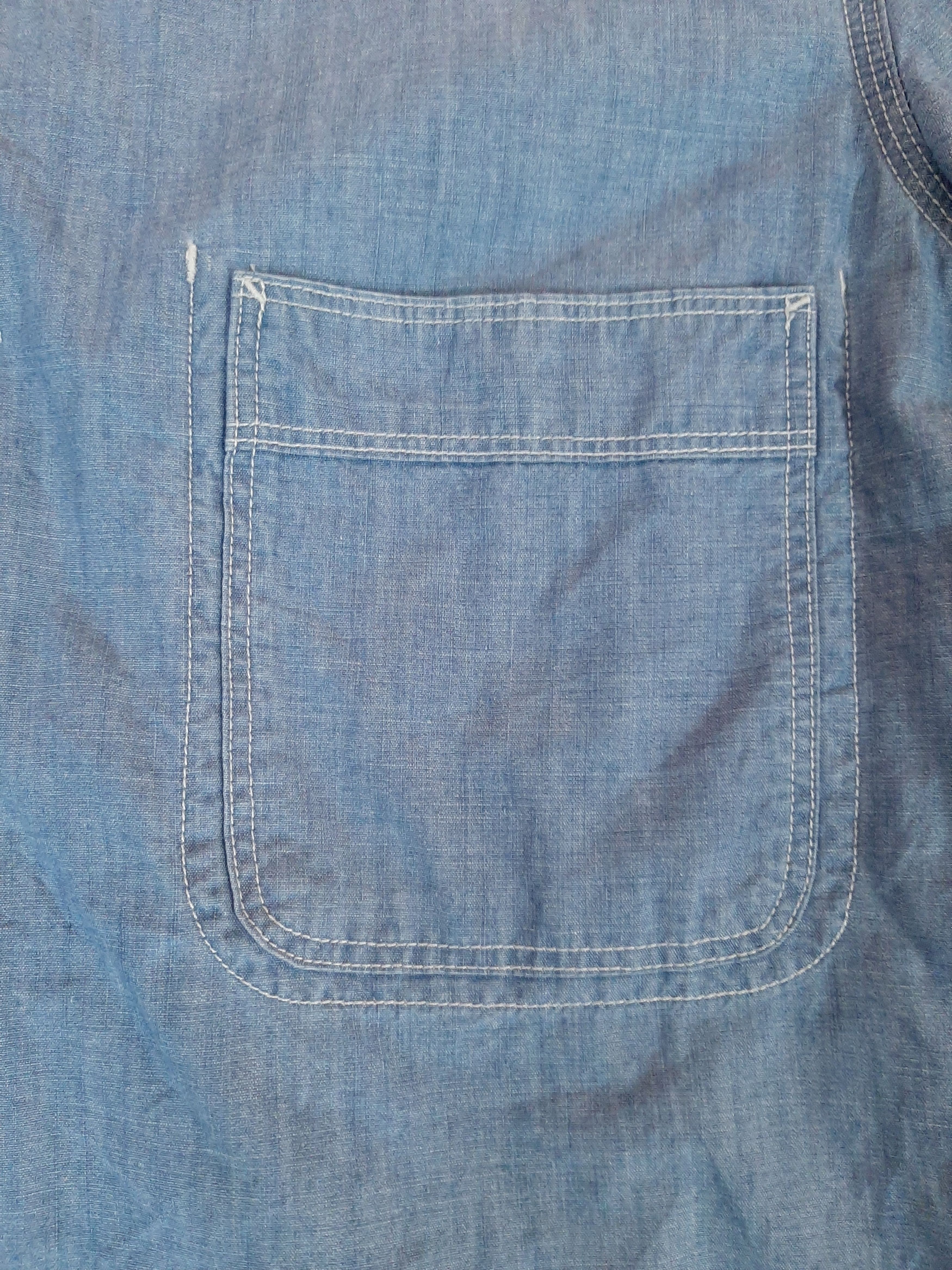 Lemaire × Uniqlo Uniqlo X Lemaire Single Pocket Chambray Shirt Size US M / EU 48-50 / 2 - 3 Thumbnail