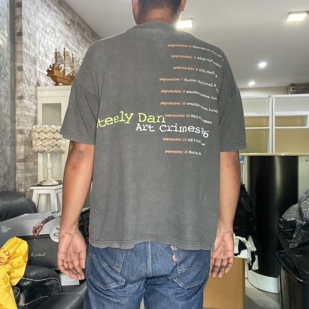 Band Tees × Vintage Vintage 90s Steely Dan - Art Crimes '96 Size US XL / EU 56 / 4 - 2 Thumbnail
