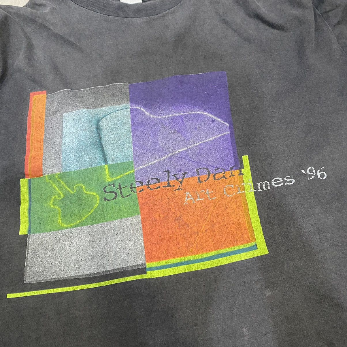 Band Tees × Vintage Vintage 90s Steely Dan - Art Crimes '96 Size US XL / EU 56 / 4 - 3 Thumbnail