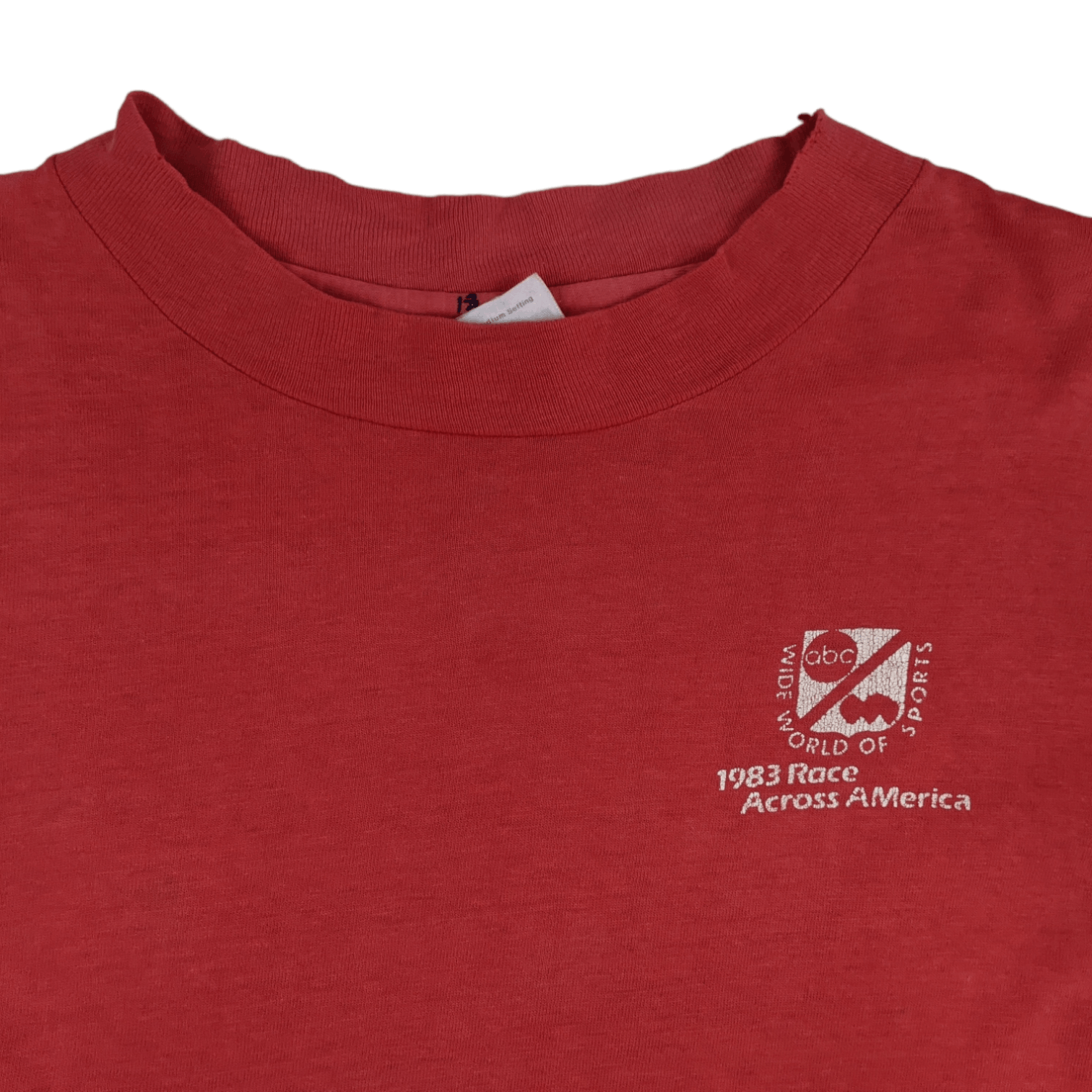 Hanes Vintage 1983 ABC Wide World Sports Single Stitches T-Shirt Size US M / EU 48-50 / 2 - 4 Thumbnail
