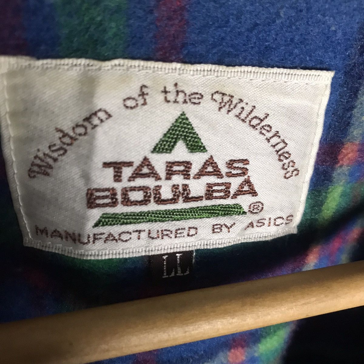 Asics × Vintage Vintage taras boulba by asics wool flannel button up Size US XL / EU 56 / 4 - 3 Thumbnail