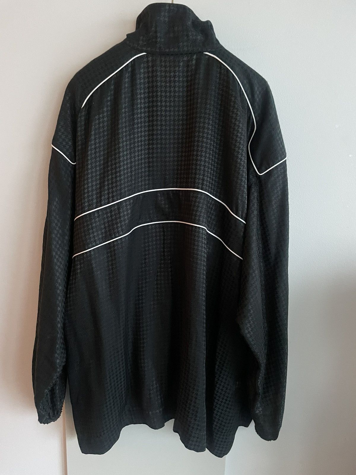 Balenciaga $2k Value NEW Houndstooth Jacquard Windbreaker Shirt Jacket Size US L / EU 52-54 / 3 - 24 Thumbnail