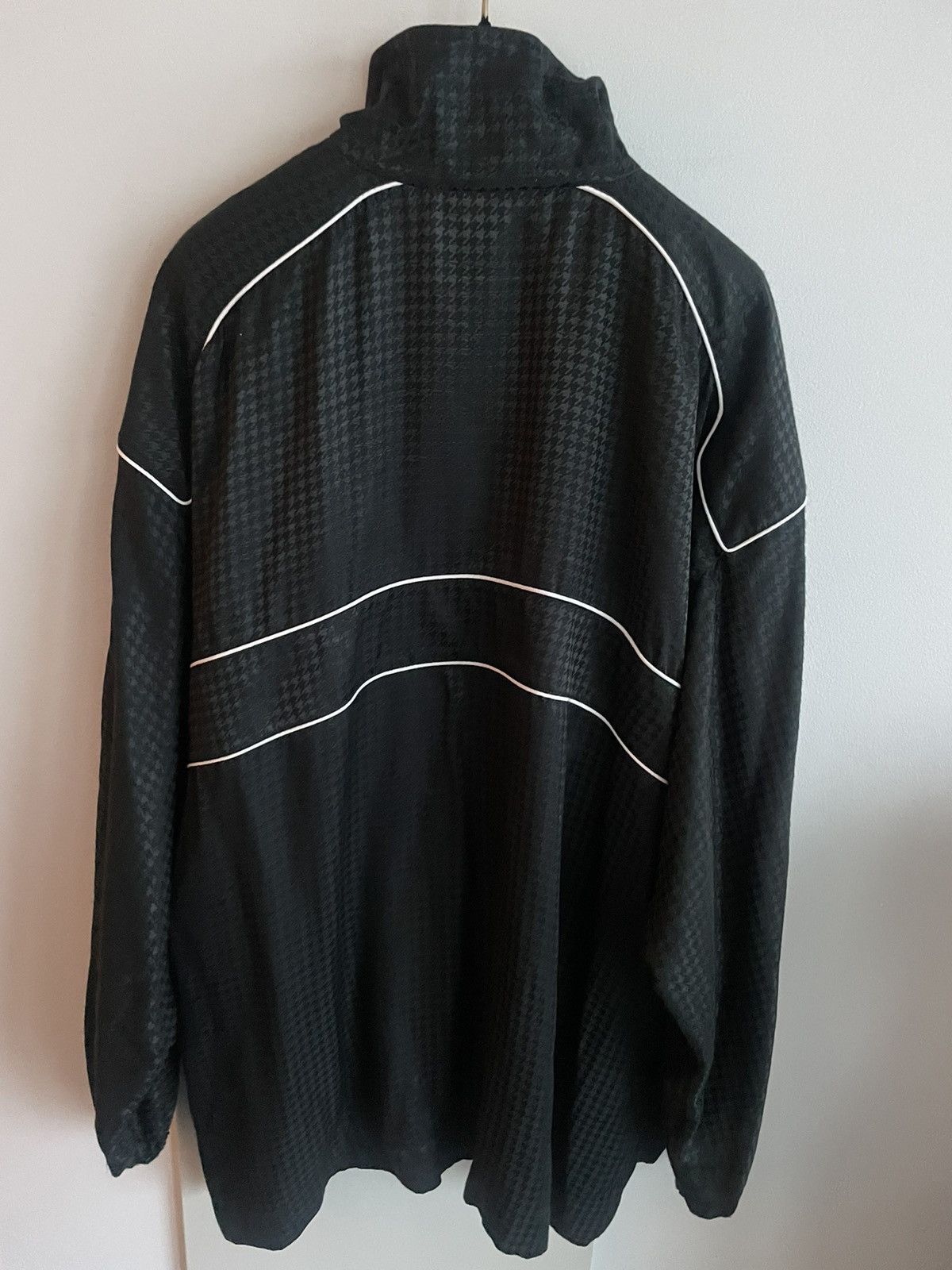 Balenciaga $2k Value NEW Houndstooth Jacquard Windbreaker Shirt Jacket Size US L / EU 52-54 / 3 - 3 Thumbnail