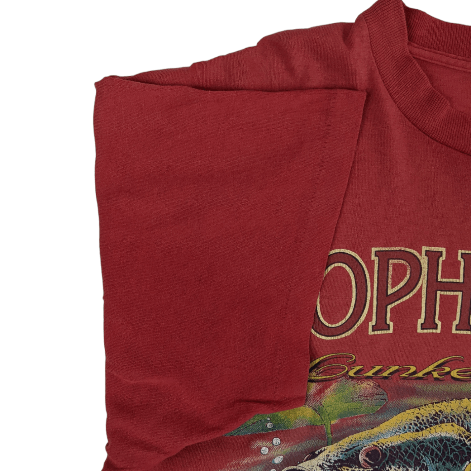 Coleman 90's COLEMAN Trophy Bass Fishing Single Stitches T-Shirt Size US L / EU 52-54 / 3 - 8 Thumbnail