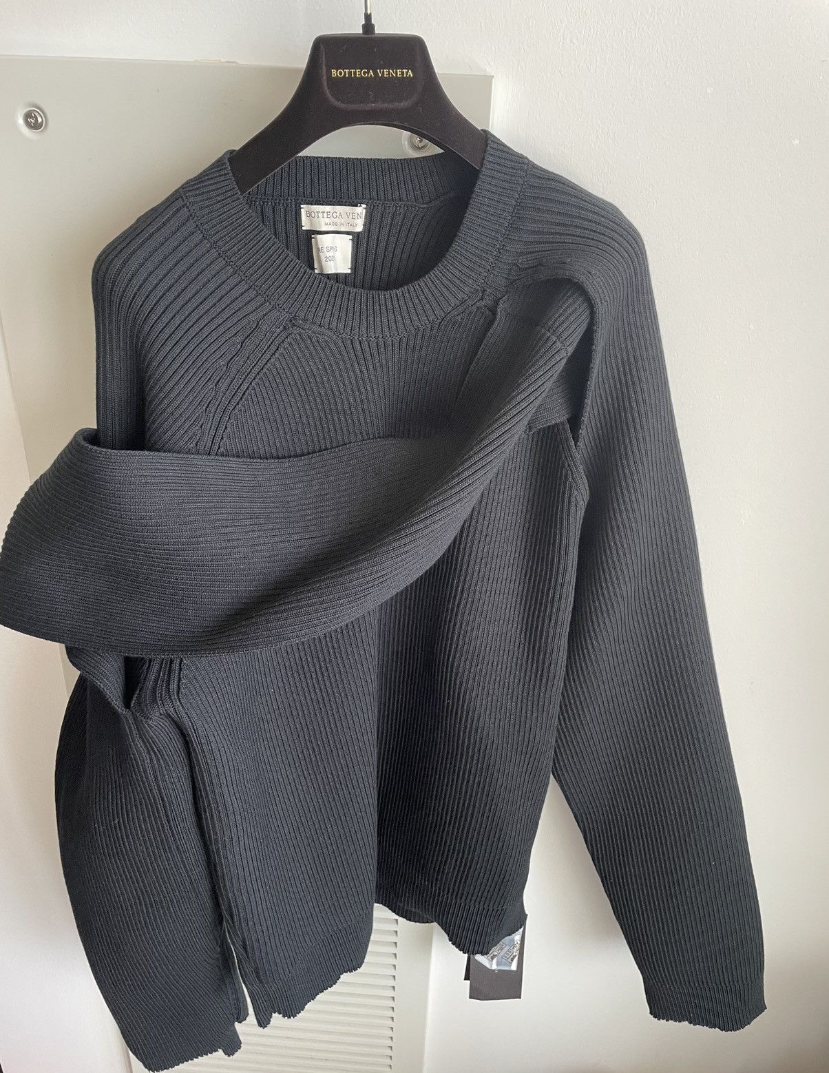 Bottega Veneta Super Runway Limited Edition Distress Sweater Daniel Lee Size US XL / EU 56 / 4 - 5 Thumbnail
