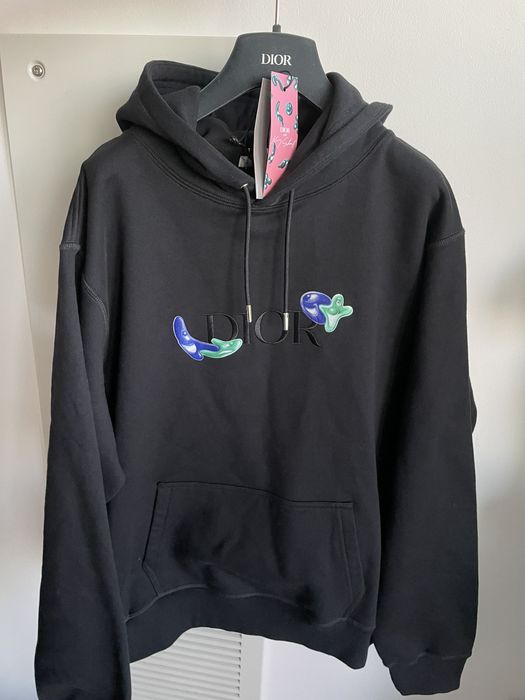 Dior x kaws hoodie hot sale