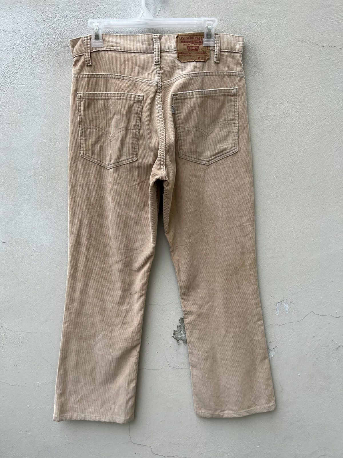 Levi's Vintage 70s Levi’s 517 Sun Fade Corduroy Flare Jeans Size US 31 - 12 Thumbnail