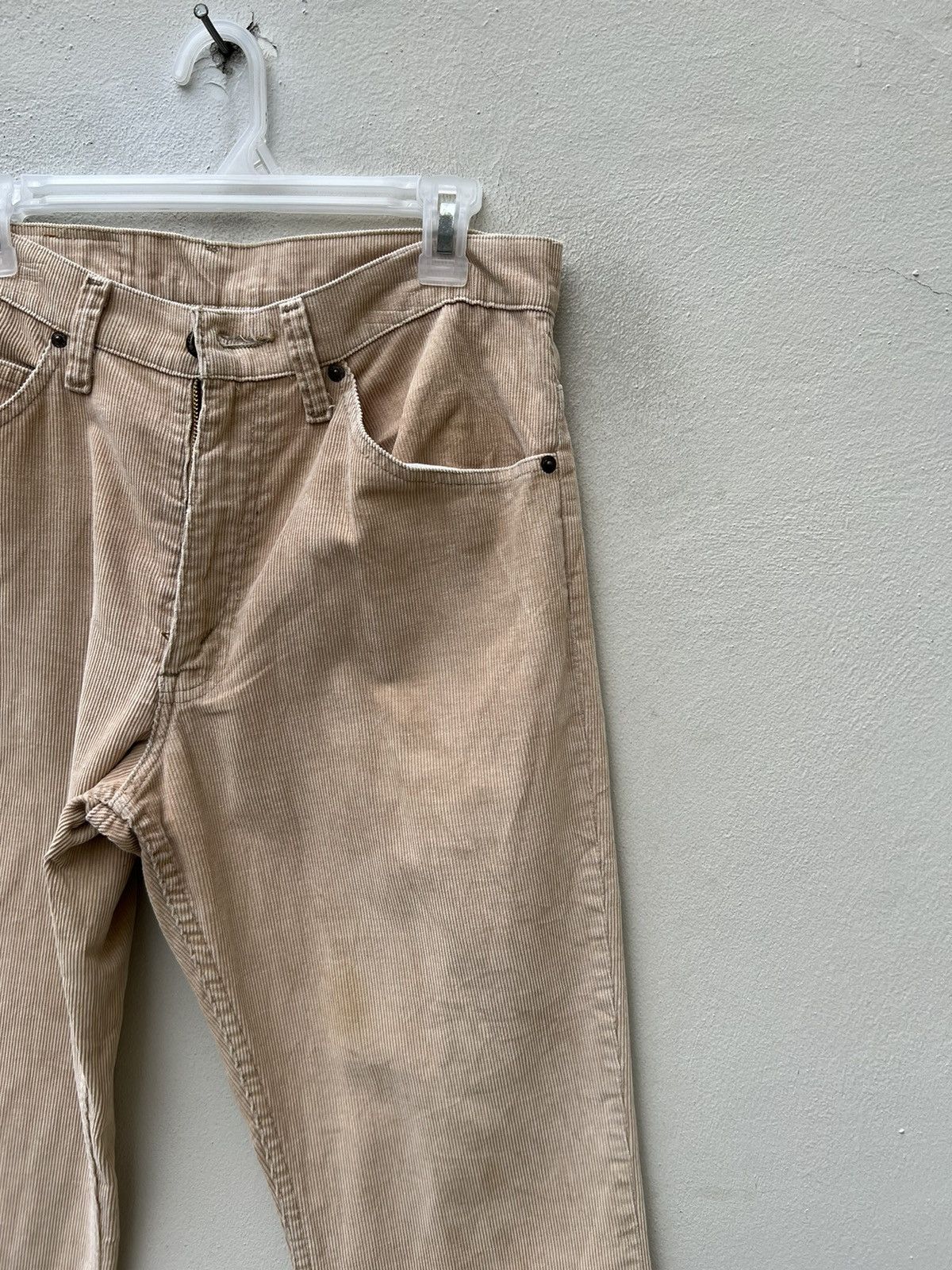 Levi's Vintage 70s Levi’s 517 Sun Fade Corduroy Flare Jeans Size US 31 - 9 Thumbnail