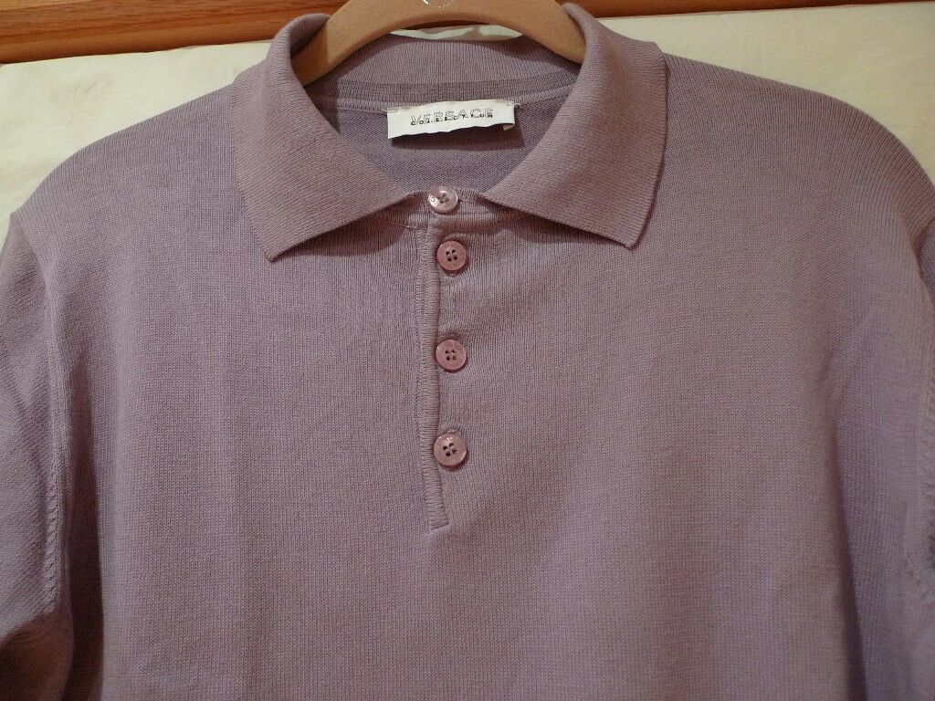 Versace VERSACE 4 BUTTON MEN'S POLO SWEATER SIZE S Size US S / EU 44-46 / 1 - 2 Thumbnail