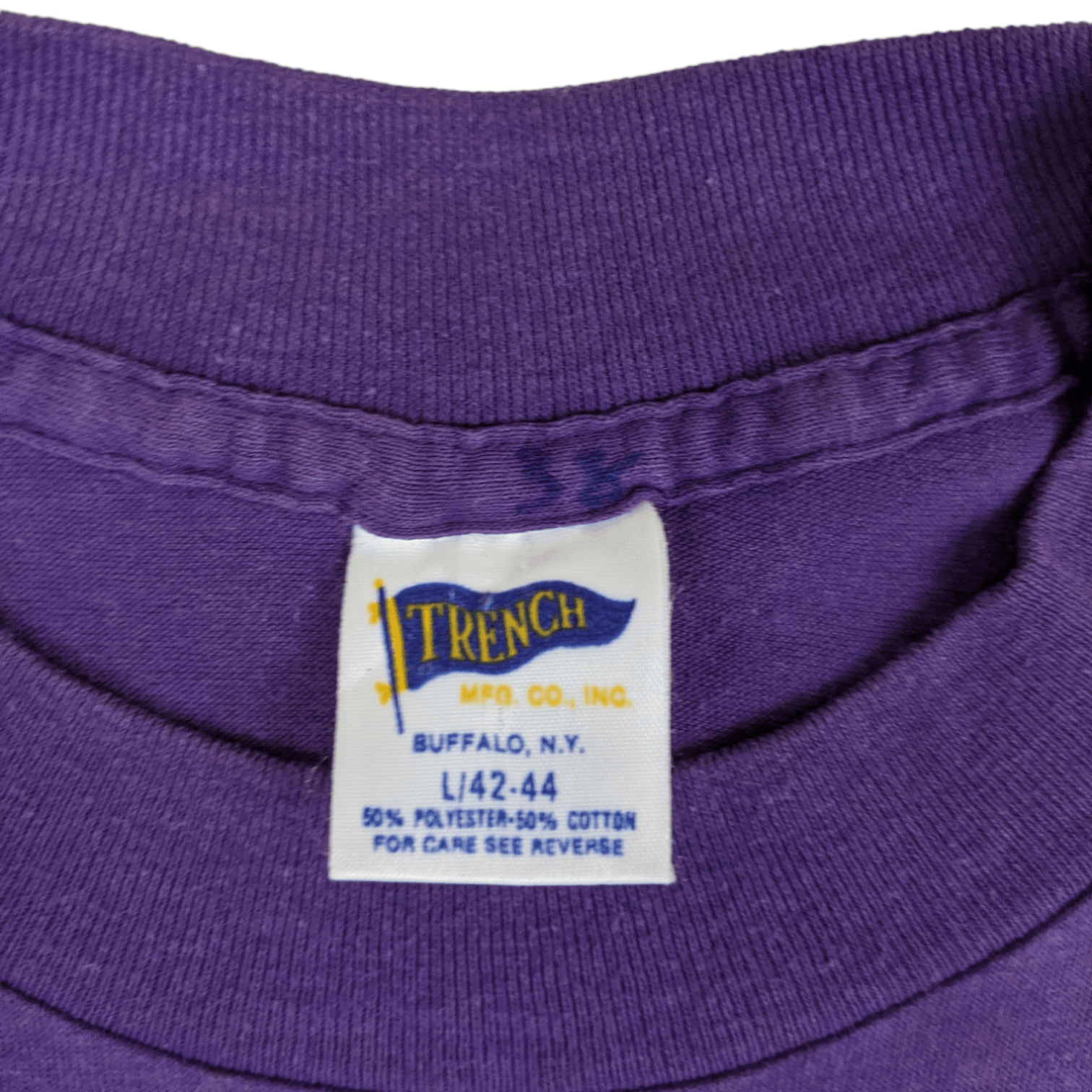 NFL 80's Minnesota Vikings NFL Football Single Stitches Tee Size US S / EU 44-46 / 1 - 9 Thumbnail