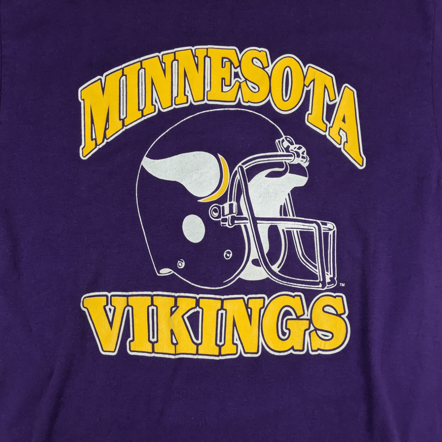 NFL 80's Minnesota Vikings NFL Football Single Stitches Tee Size US S / EU 44-46 / 1 - 5 Thumbnail