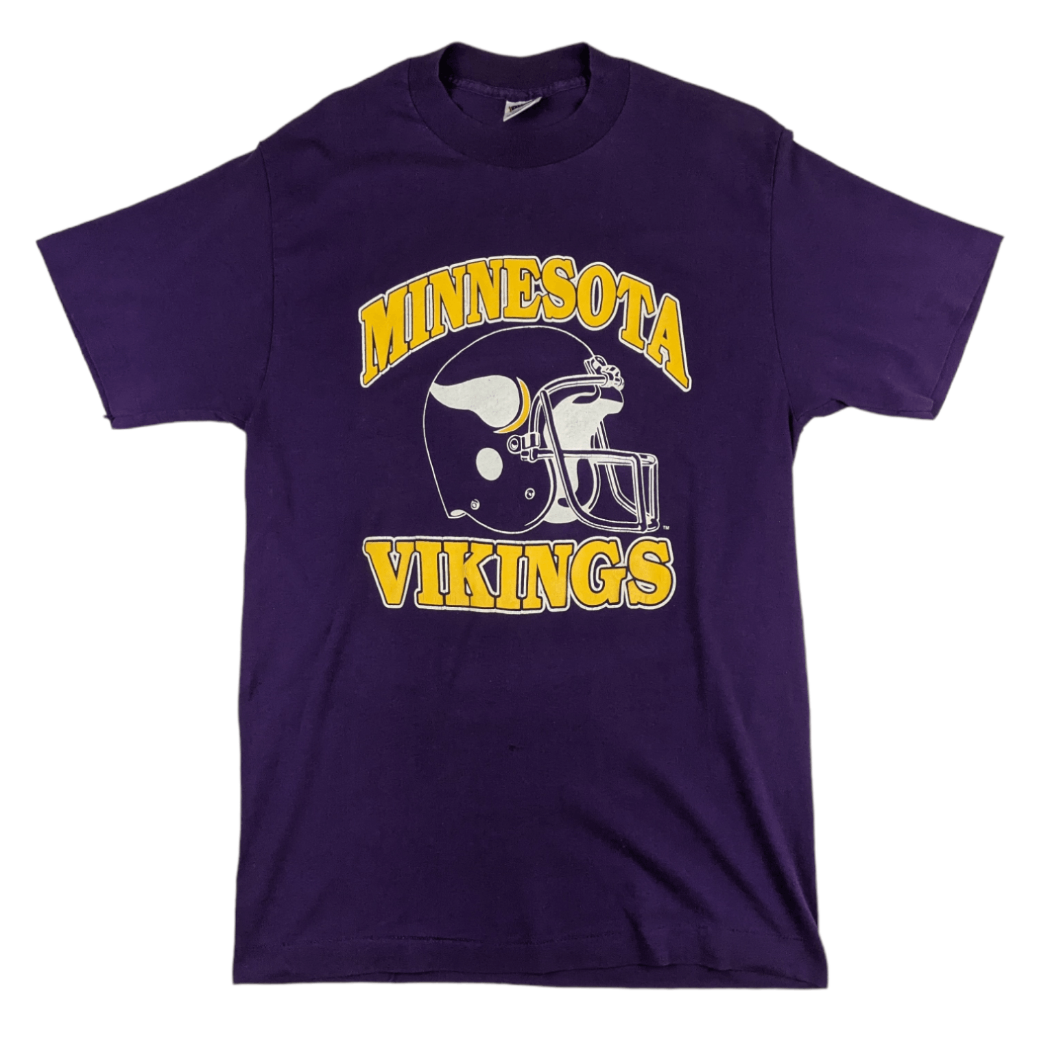 NFL 80's Minnesota Vikings NFL Football Single Stitches Tee Size US S / EU 44-46 / 1 - 3 Thumbnail