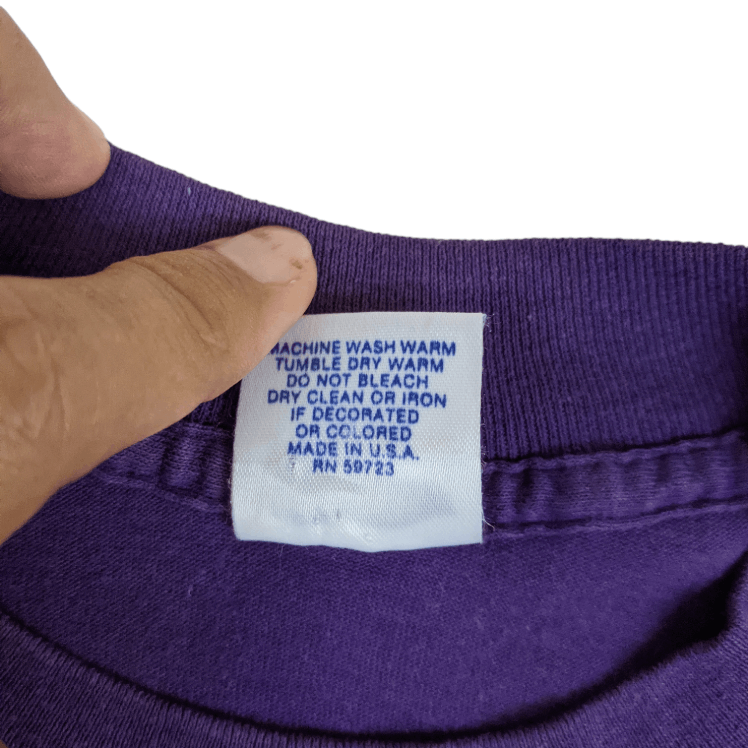 NFL 80's Minnesota Vikings NFL Football Single Stitches Tee Size US S / EU 44-46 / 1 - 10 Thumbnail