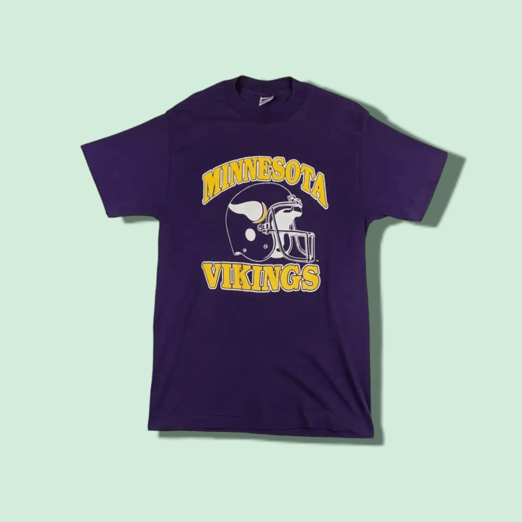 NFL 80's Minnesota Vikings NFL Football Single Stitches Tee Size US S / EU 44-46 / 1 - 1 Thumbnail