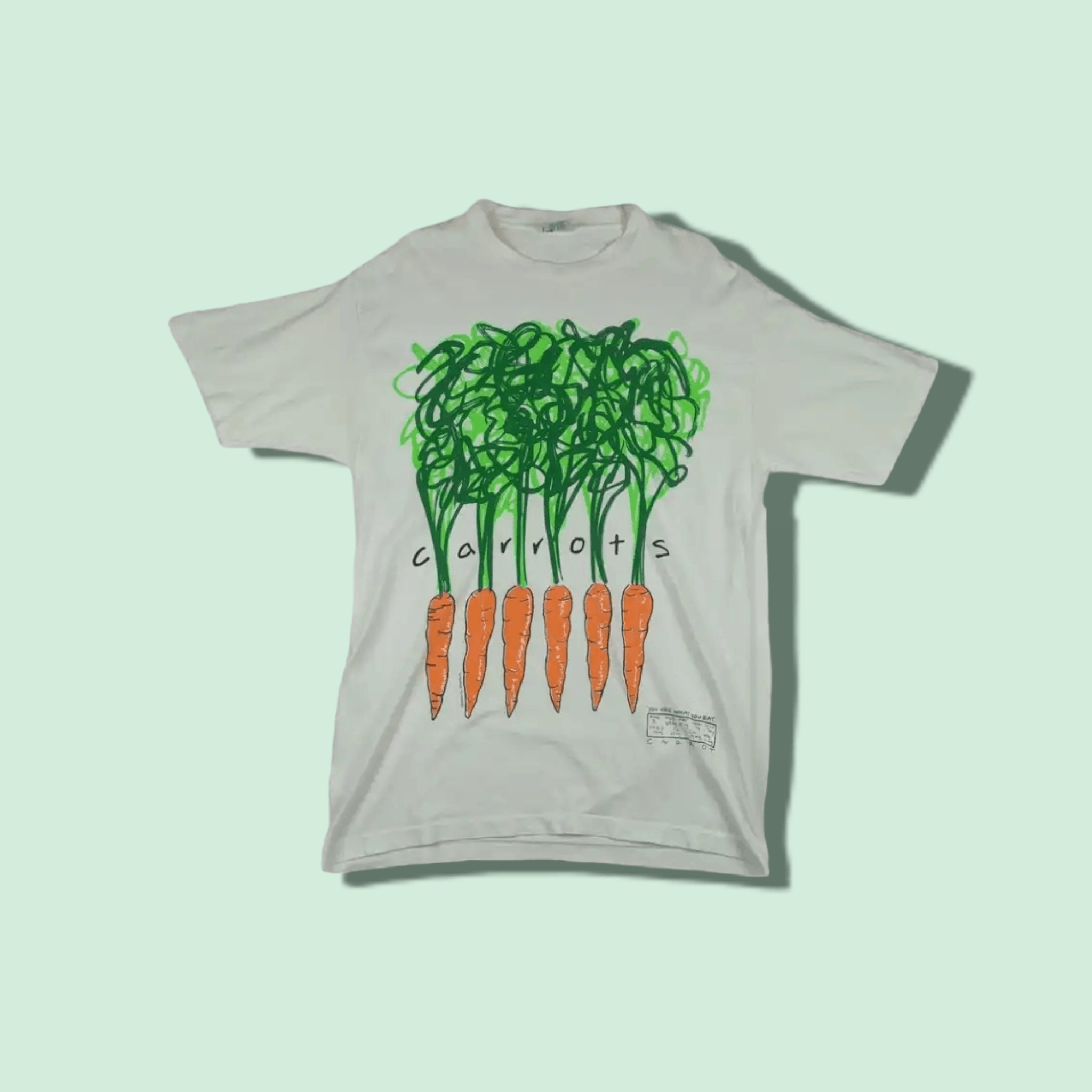 Vintage Vintage GRAVITY GRAPHICS Carrots Single Stitches Tee Size US M / EU 48-50 / 2 - 1 Thumbnail