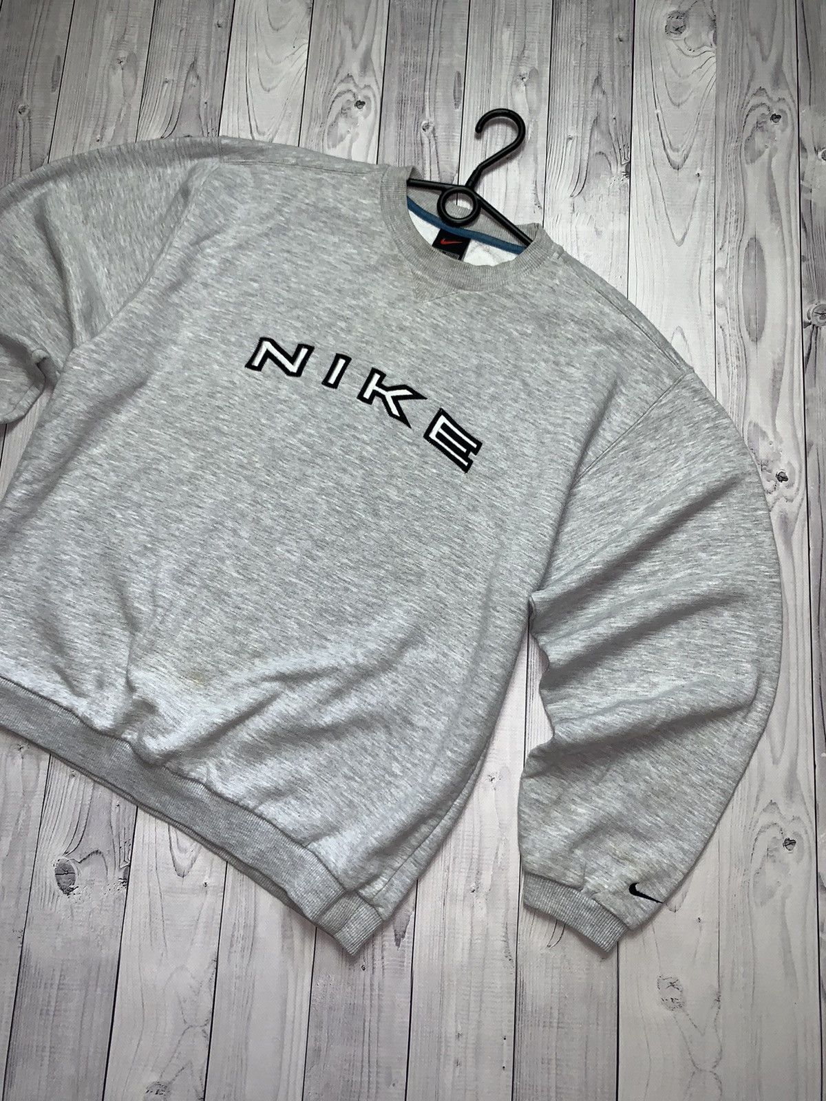 Nike × Vintage Vintage Nike sweatshirt big logo size M Size US M / EU 48-50 / 2 - 2 Thumbnail