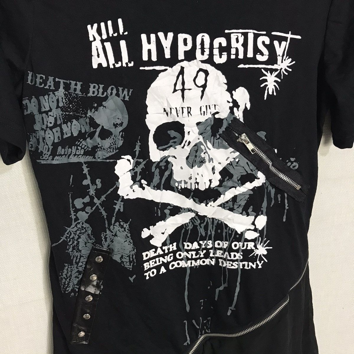 Japanese Brand × Seditionaries Kill all hypocrisy punk shirt Size US S / EU 44-46 / 1 - 6 Thumbnail