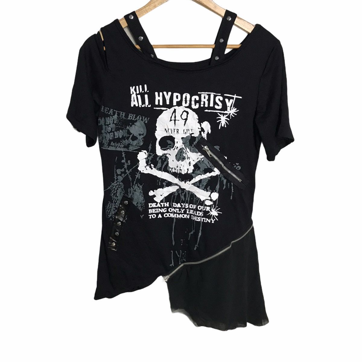 Japanese Brand × Seditionaries Kill all hypocrisy punk shirt Size US S / EU 44-46 / 1 - 2 Thumbnail