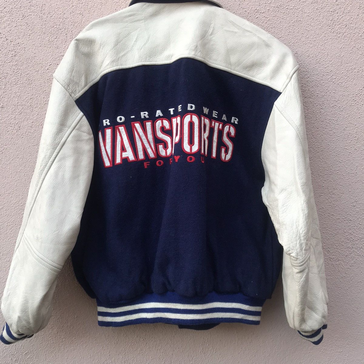 Vintage Vintage Vansports varsity leather jacket scovill buttom Size US M / EU 48-50 / 2 - 7 Thumbnail