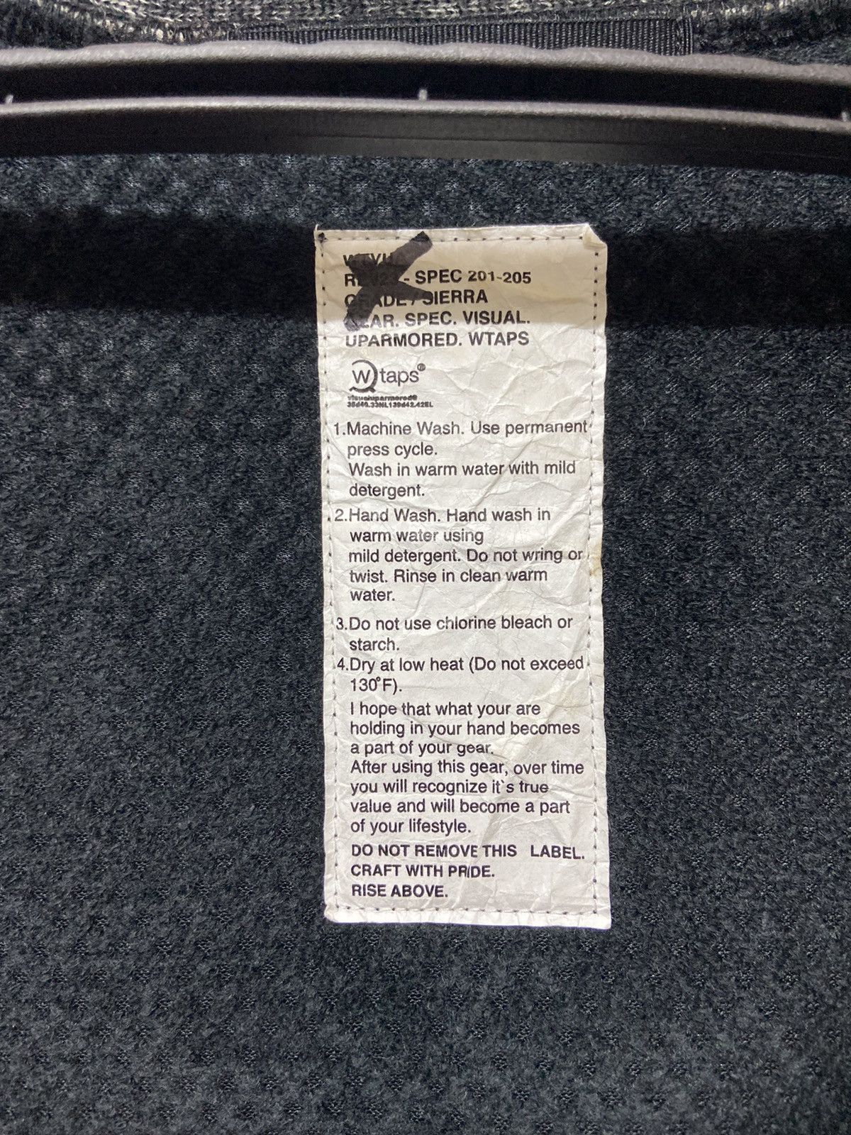 Wtaps Wtaps Spec 201-205 Sherpa Fleece Jacket Size US M / EU 48-50 / 2 - 13 Thumbnail