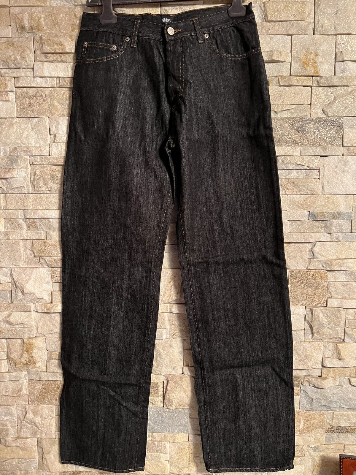Versace Jeans Couture VERSACE JEANS COUTURE BLACK DENIM JEANS 