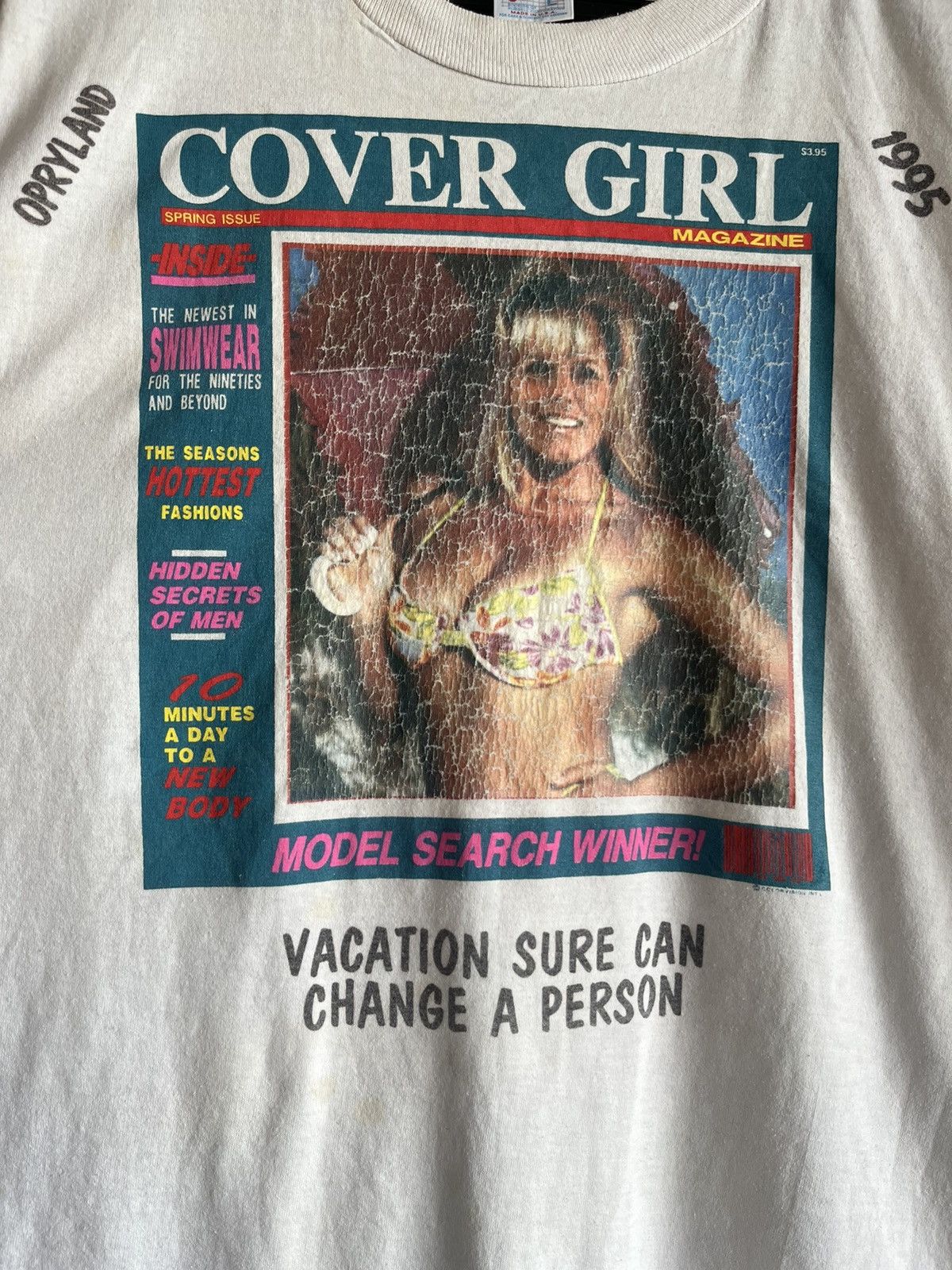 Jerzees × Vintage Cover girl magazine FT4 Size US L / EU 52-54 / 3 - 2 Thumbnail