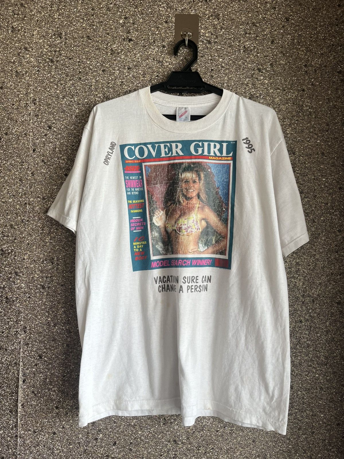 Jerzees × Vintage Cover girl magazine FT4 Size US L / EU 52-54 / 3 - 1 Thumbnail