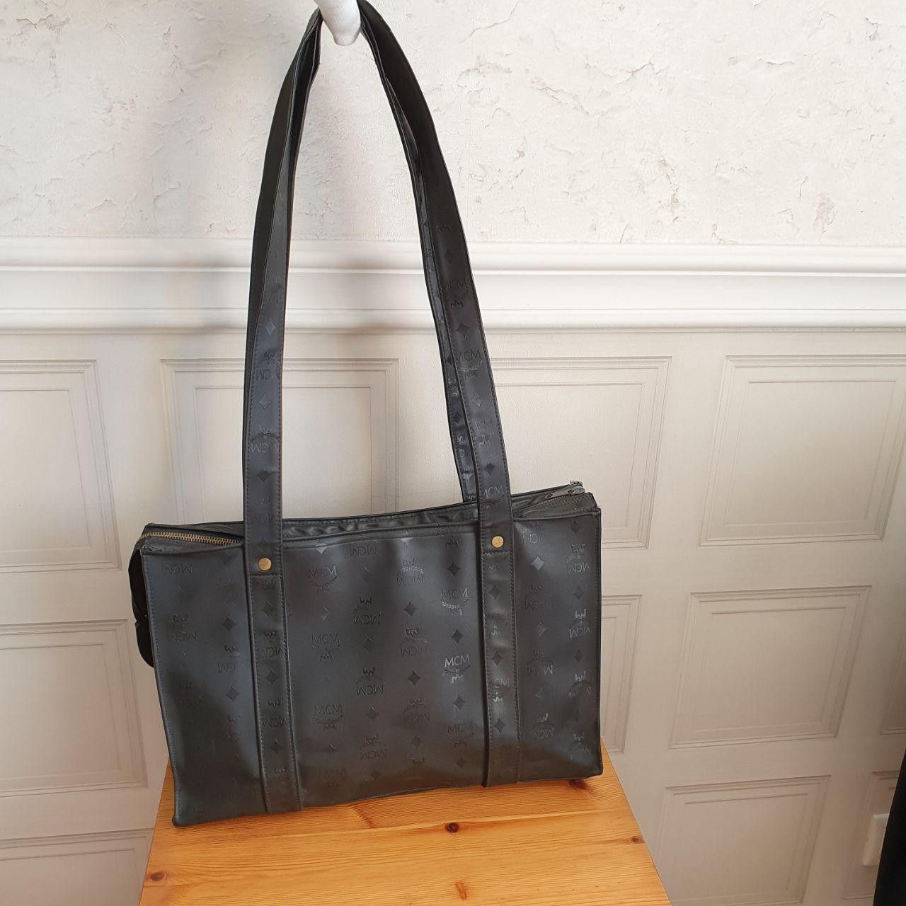 MCM × Vintage Rare 80s Vintage MCM Monogram Tote Bag Size ONE SIZE - 16 Thumbnail