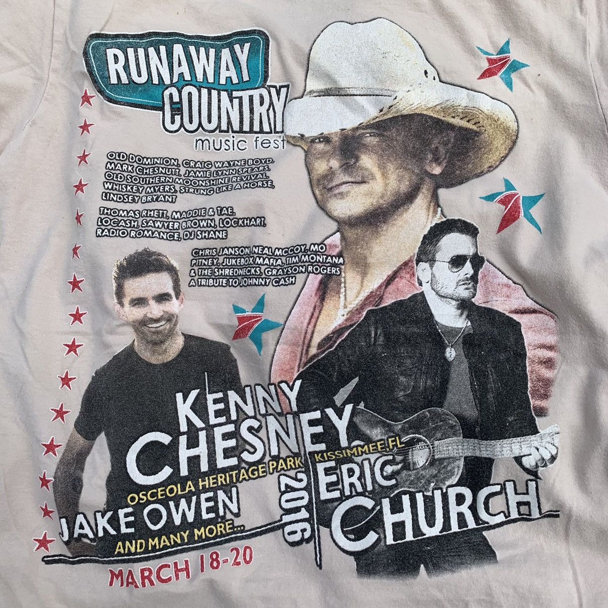 Band Tees Runaway country music fest Size US S / EU 44-46 / 1 - 4 Thumbnail