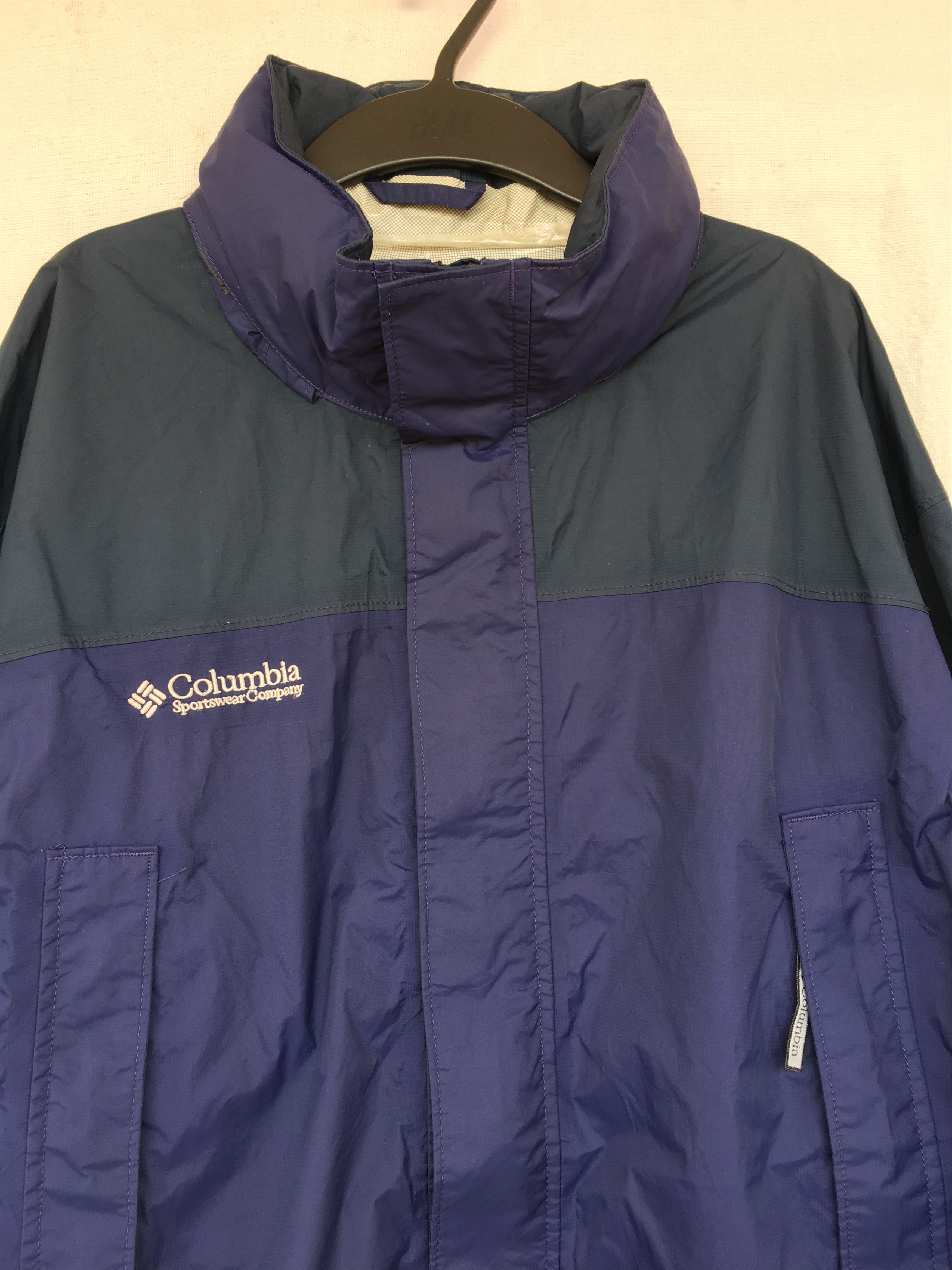 Columbia blue wind breaker Size US M / EU 48-50 / 2 - 2 Thumbnail