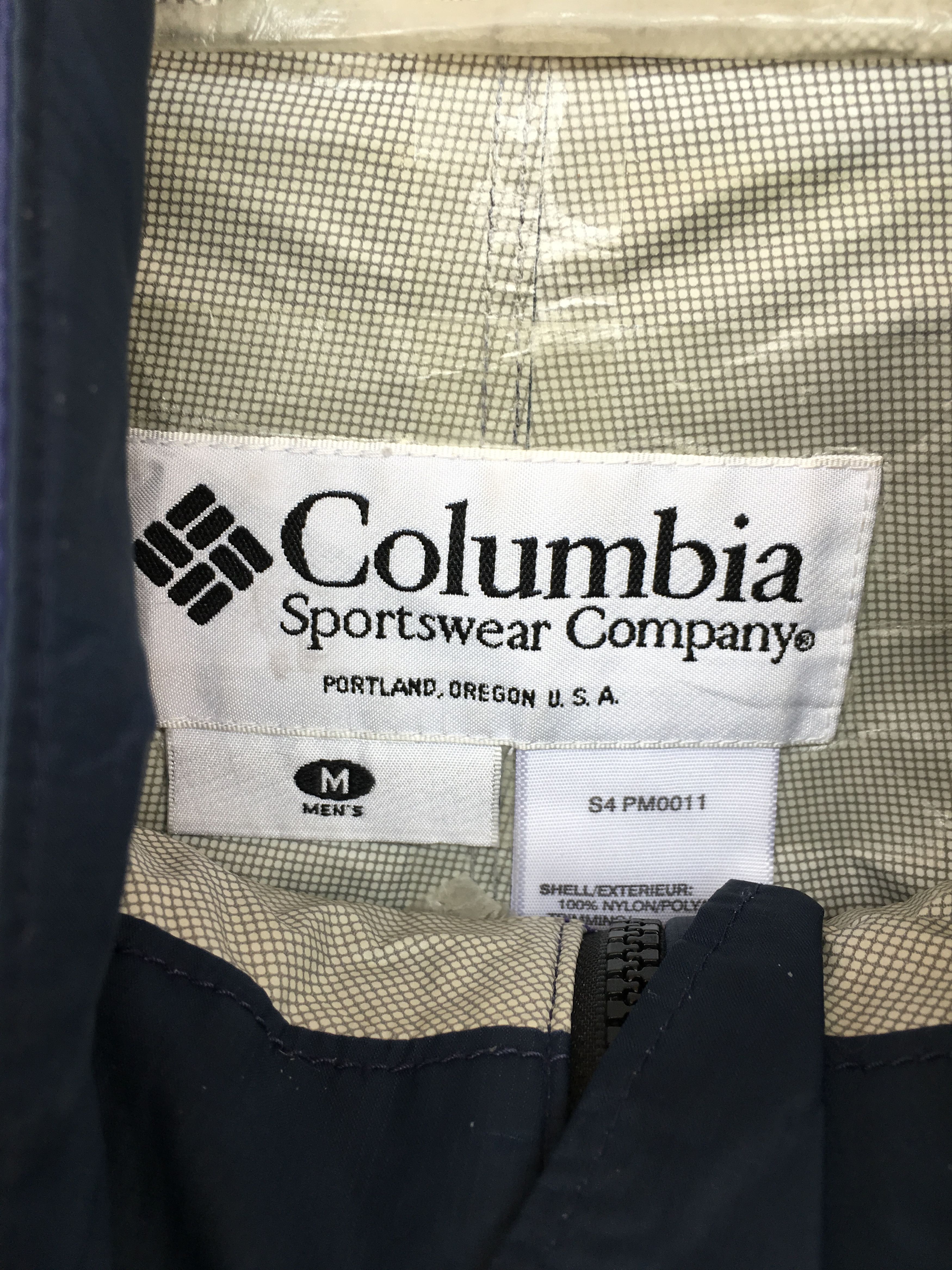 Columbia blue wind breaker Size US M / EU 48-50 / 2 - 6 Thumbnail