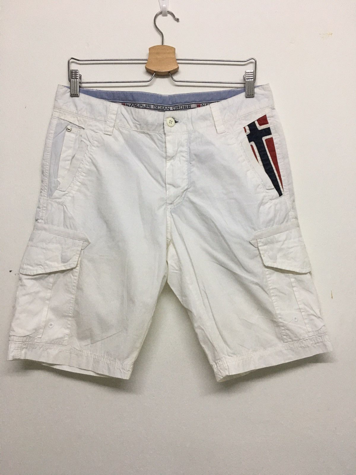 Napapijri white cargo pant Size US 30 / EU 46 - 1 Thumbnail