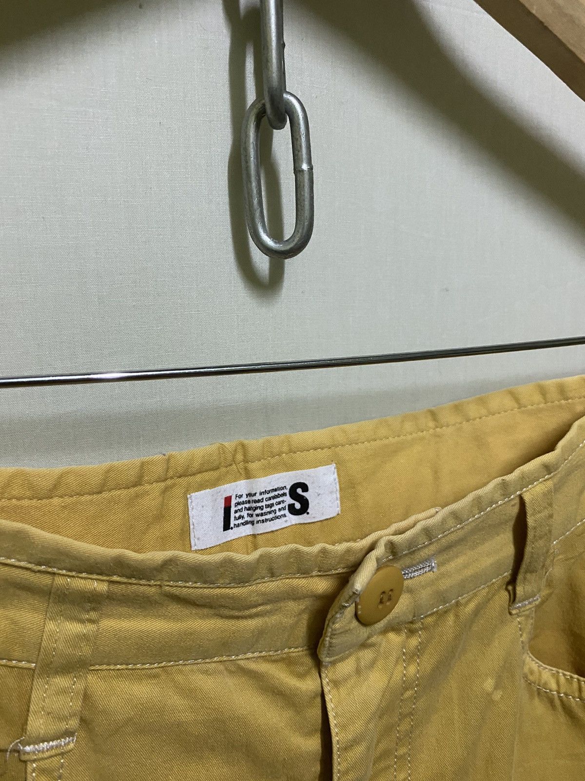 Designer Issey Sport Miyake Yellow Pants Size US 28 / EU 44 - 6 Thumbnail