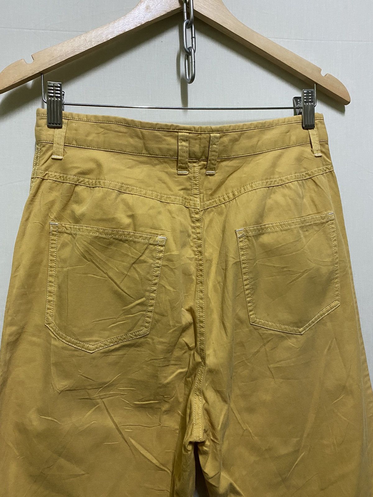 Designer Issey Sport Miyake Yellow Pants Size US 28 / EU 44 - 8 Thumbnail