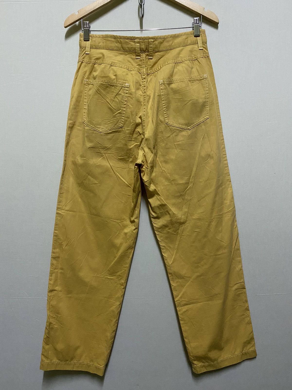 Designer Issey Sport Miyake Yellow Pants Size US 28 / EU 44 - 7 Thumbnail