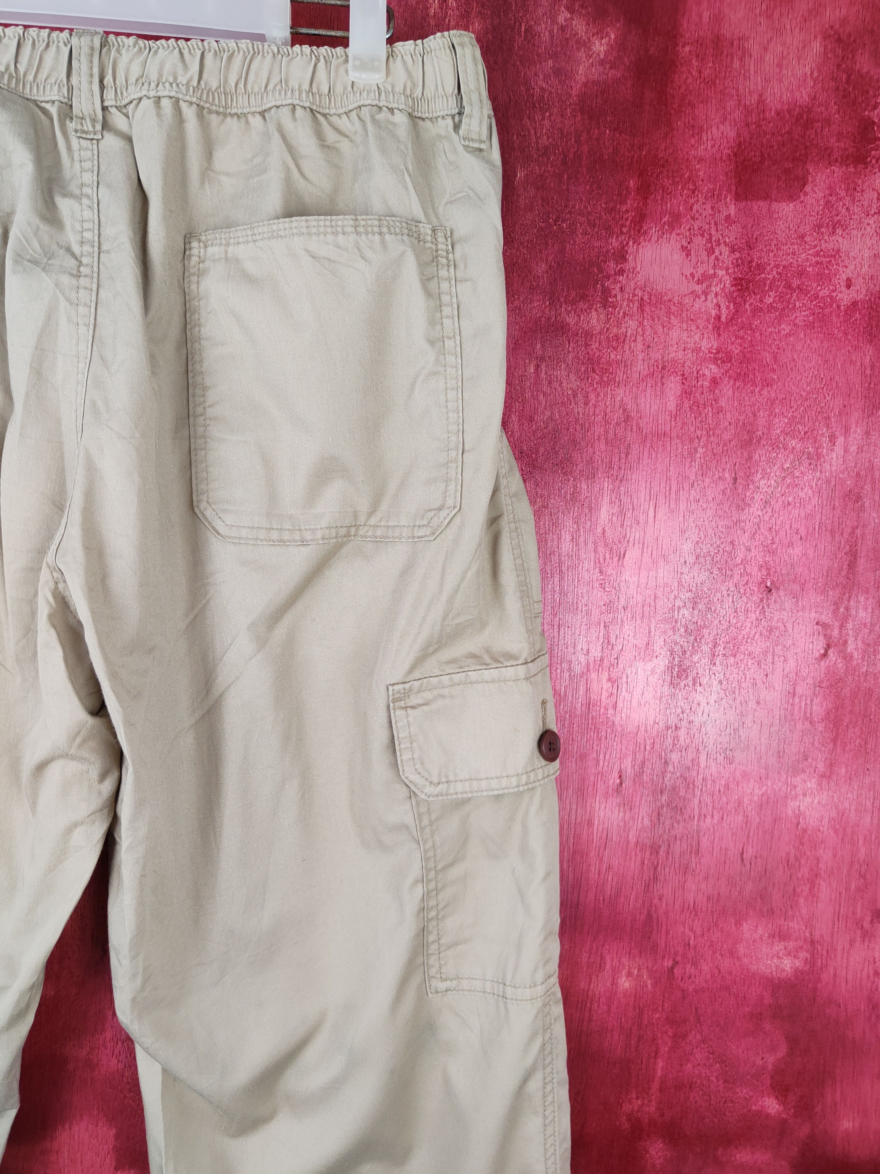 Japanese Brand × Vintage Topvalu Brown Multi Pocket Tactical Cargo Pants #S453 Size US 33 - 12 Thumbnail