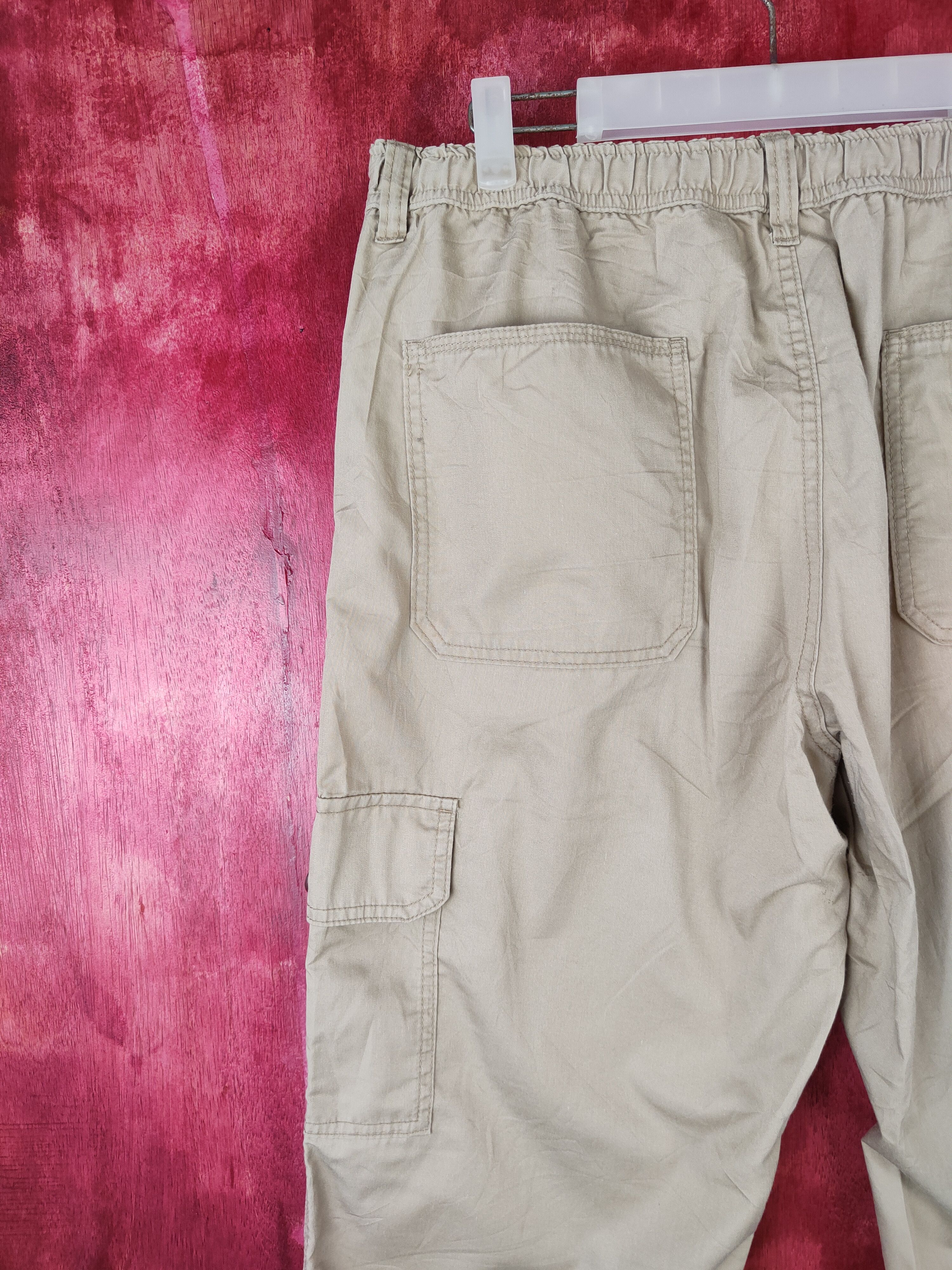 Japanese Brand × Vintage Topvalu Brown Multi Pocket Tactical Cargo Pants #S453 Size US 33 - 10 Thumbnail