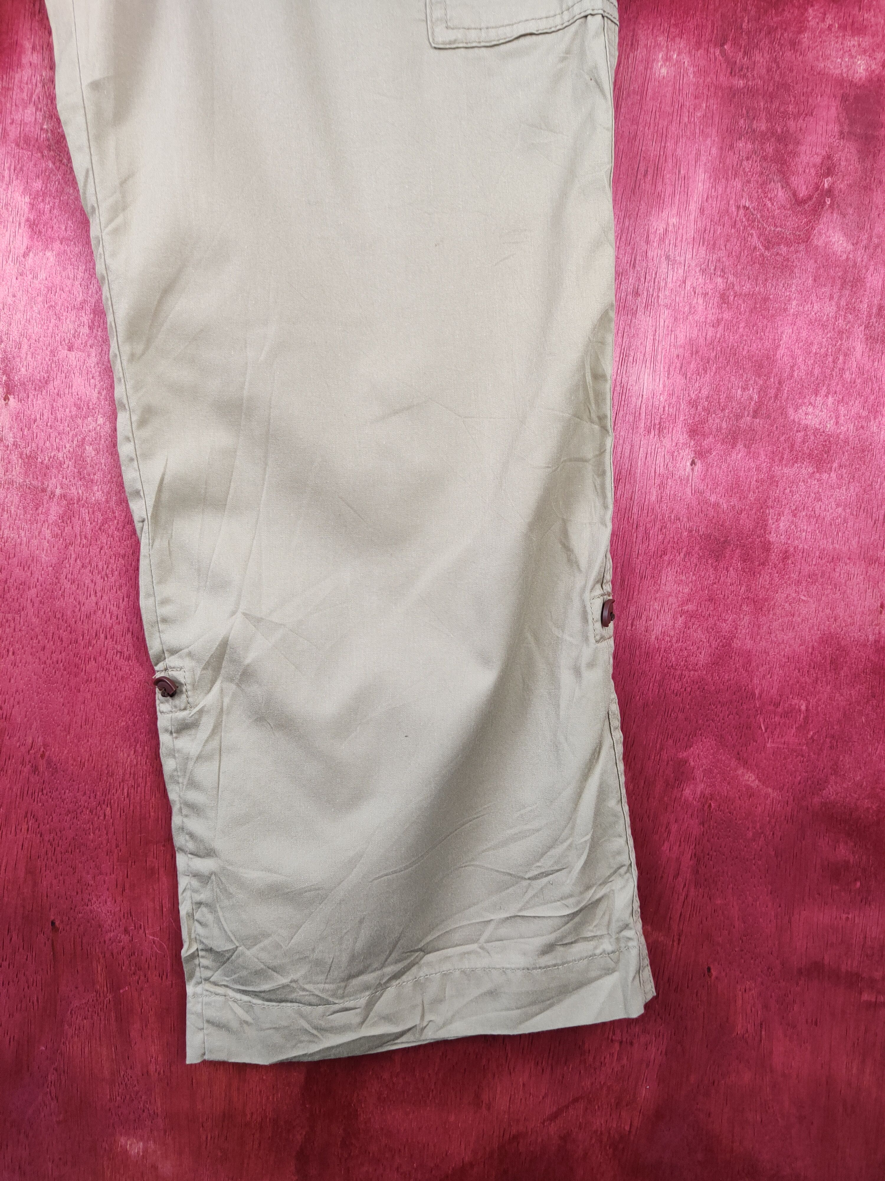 Japanese Brand × Vintage Topvalu Brown Multi Pocket Tactical Cargo Pants #S453 Size US 33 - 8 Thumbnail
