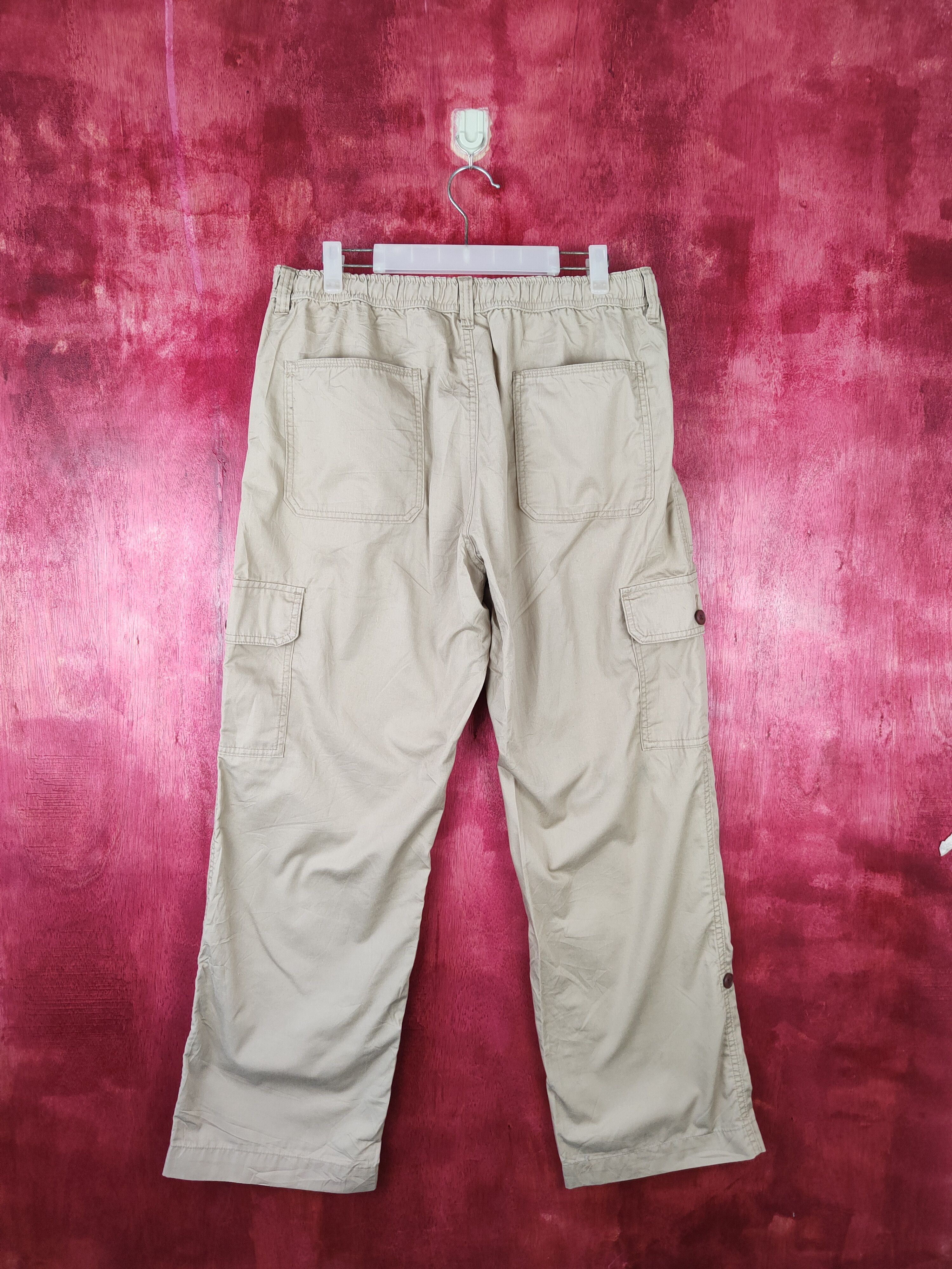 Japanese Brand × Vintage Topvalu Brown Multi Pocket Tactical Cargo Pants #S453 Size US 33 - 9 Thumbnail
