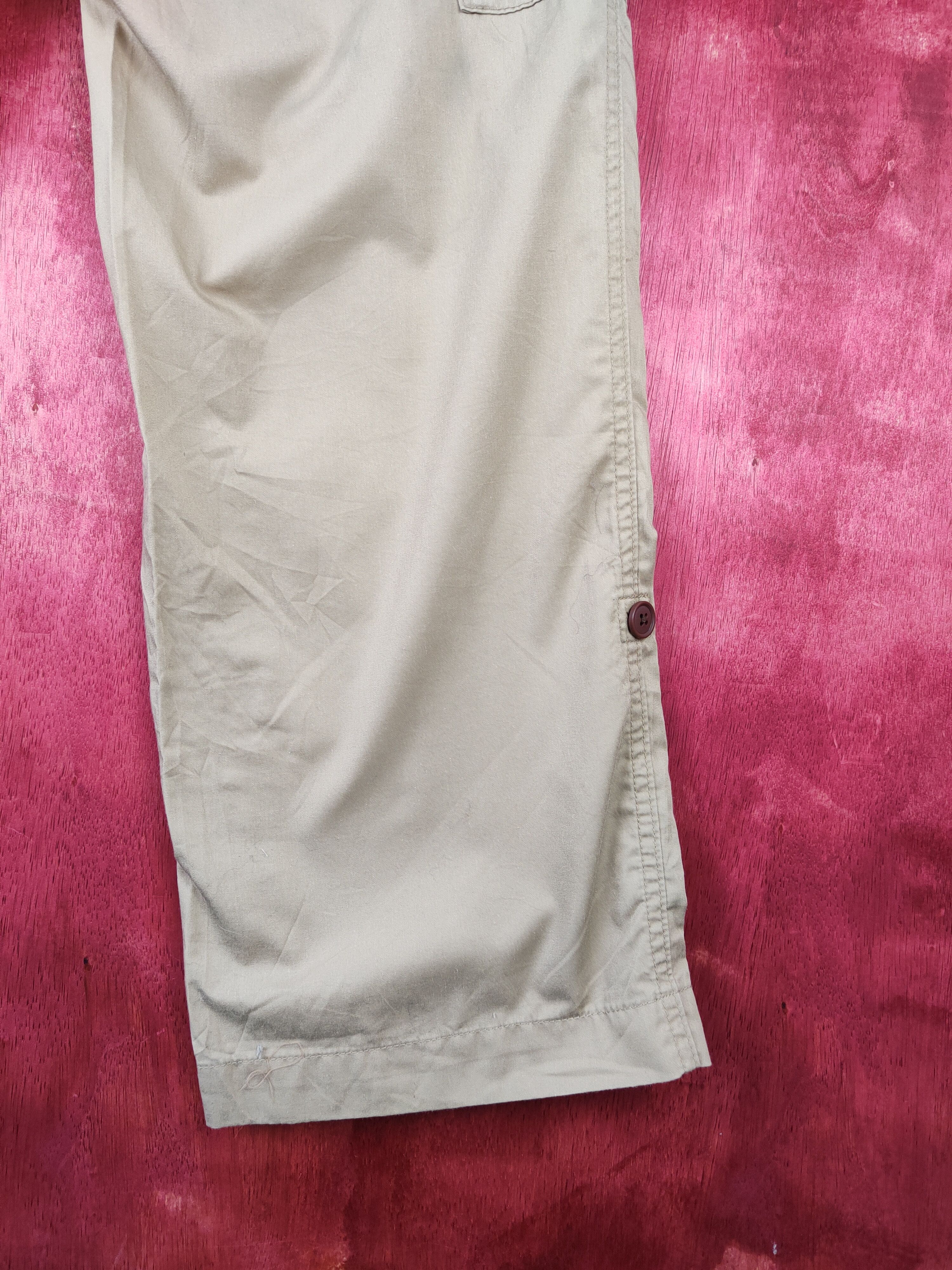 Japanese Brand × Vintage Topvalu Brown Multi Pocket Tactical Cargo Pants #S453 Size US 33 - 13 Thumbnail