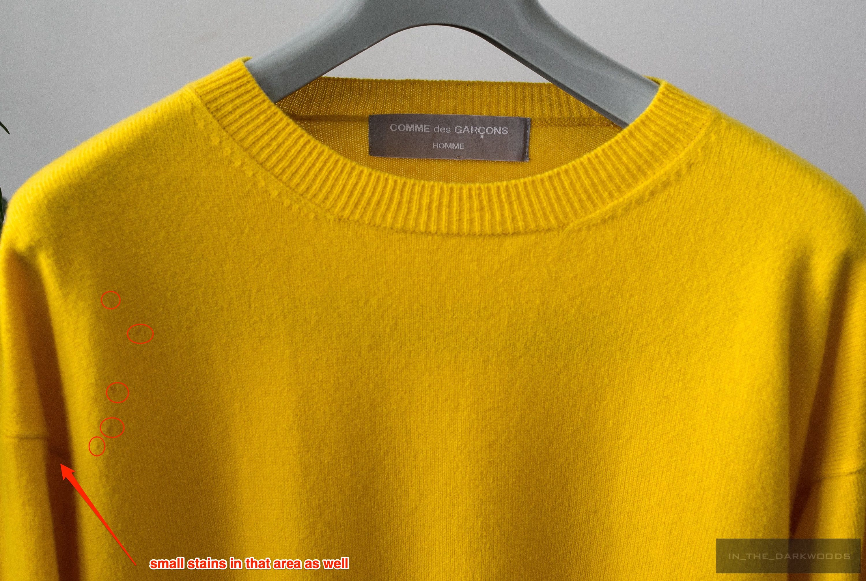 Comme des Garcons Homme 1999AW wool sweater Size US M / EU 48-50 / 2 - 6 Thumbnail