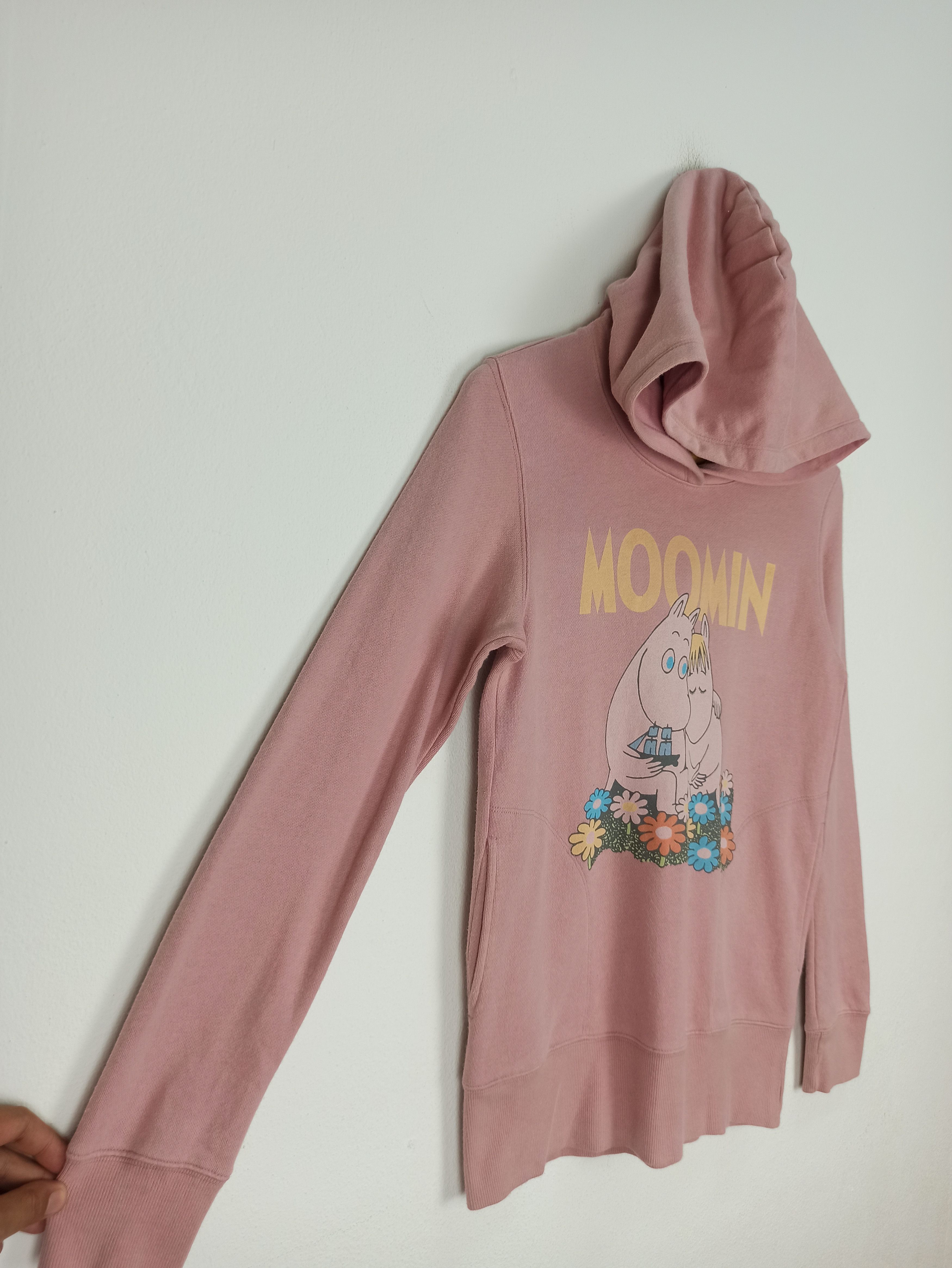 Cartoon Network Uniqlo UT x Moomin Characters Hoodie Pink Colour Size US M / EU 48-50 / 2 - 2 Thumbnail