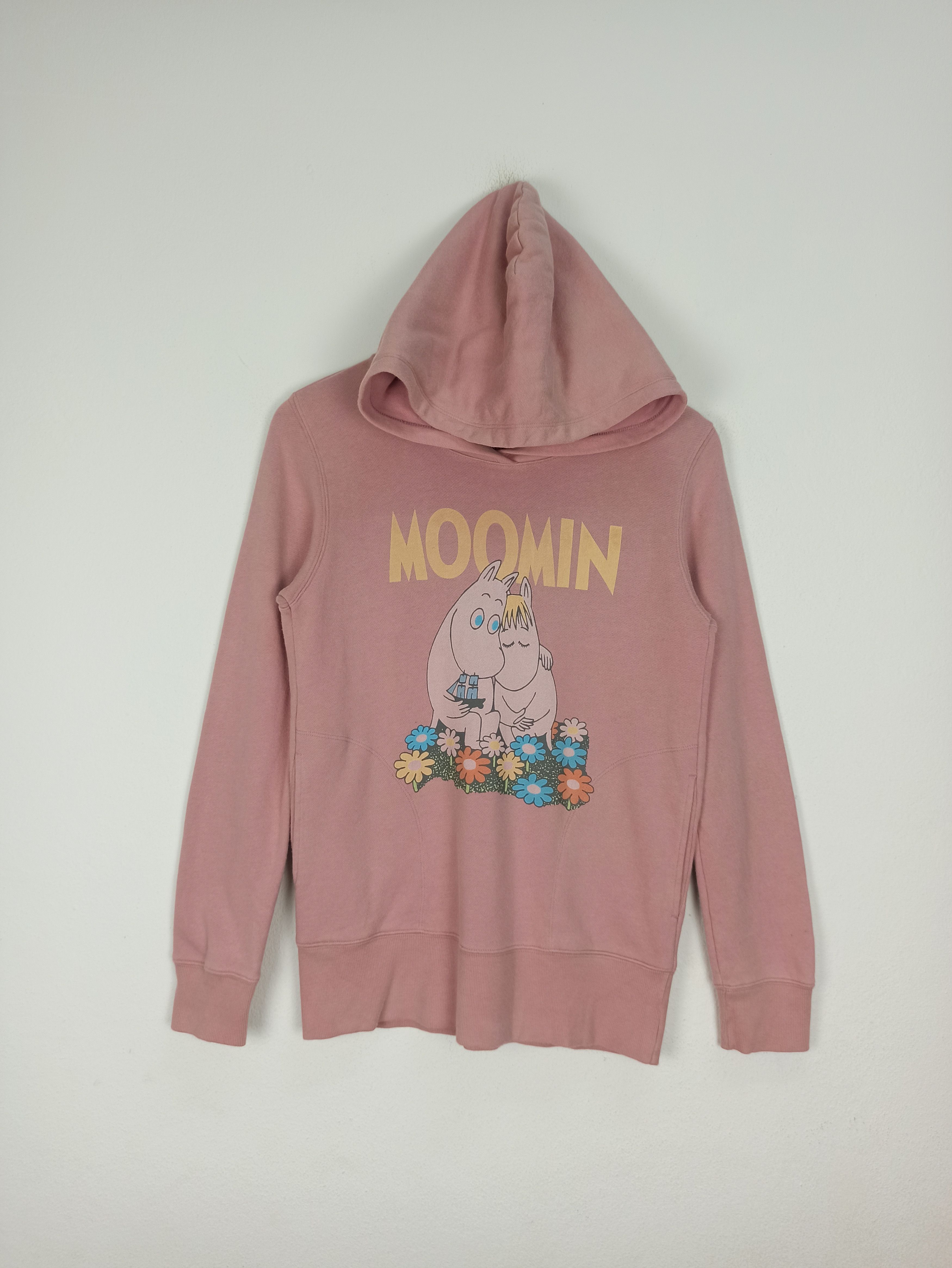 Cartoon Network Uniqlo UT x Moomin Characters Hoodie Pink Colour Size US M / EU 48-50 / 2 - 1 Thumbnail