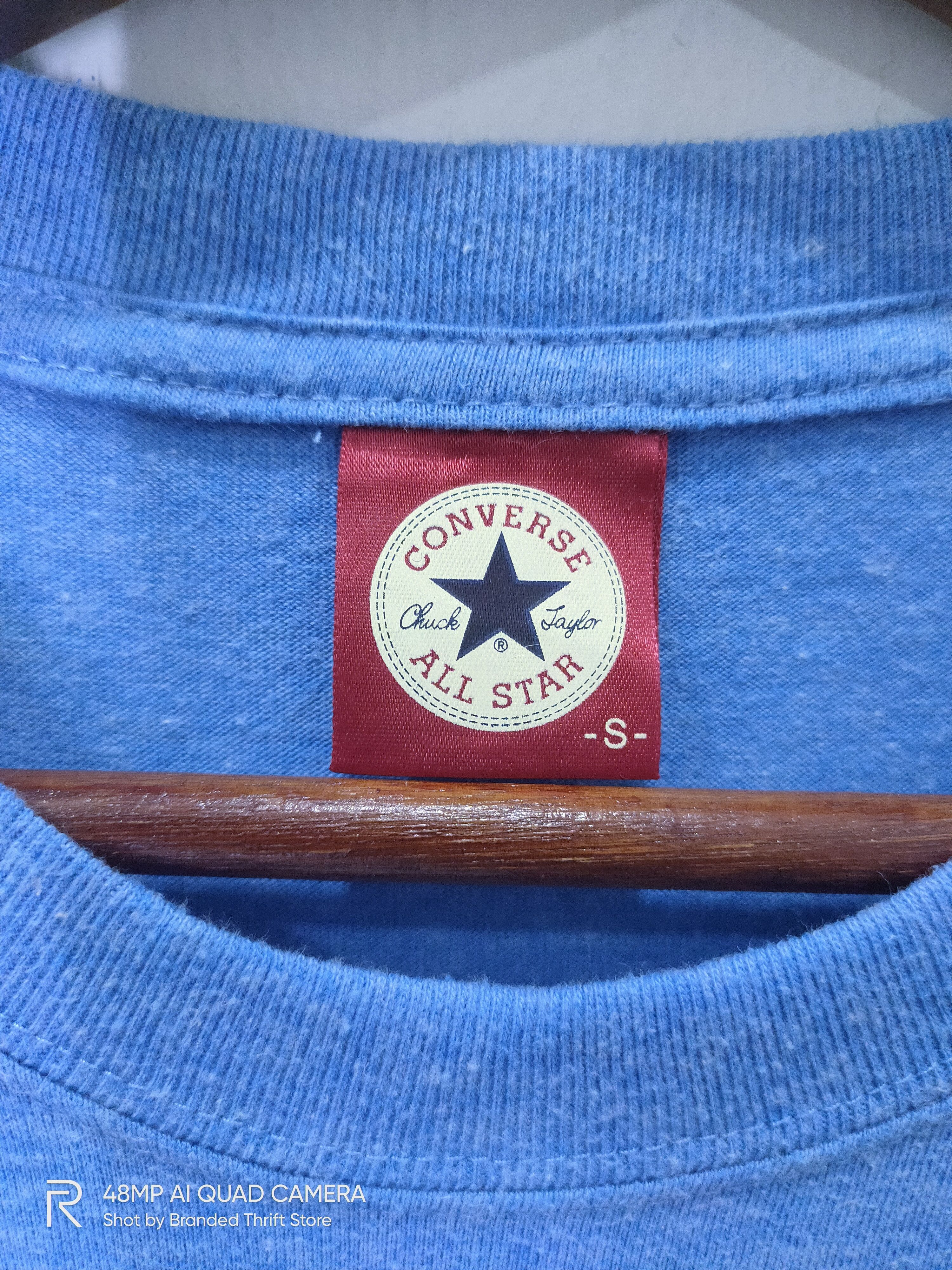 Converse × Solid and Striped Vintage CONVERSE AllStar Chuck Taylor Streetwear Stripe Tee Size US S / EU 44-46 / 1 - 6 Thumbnail