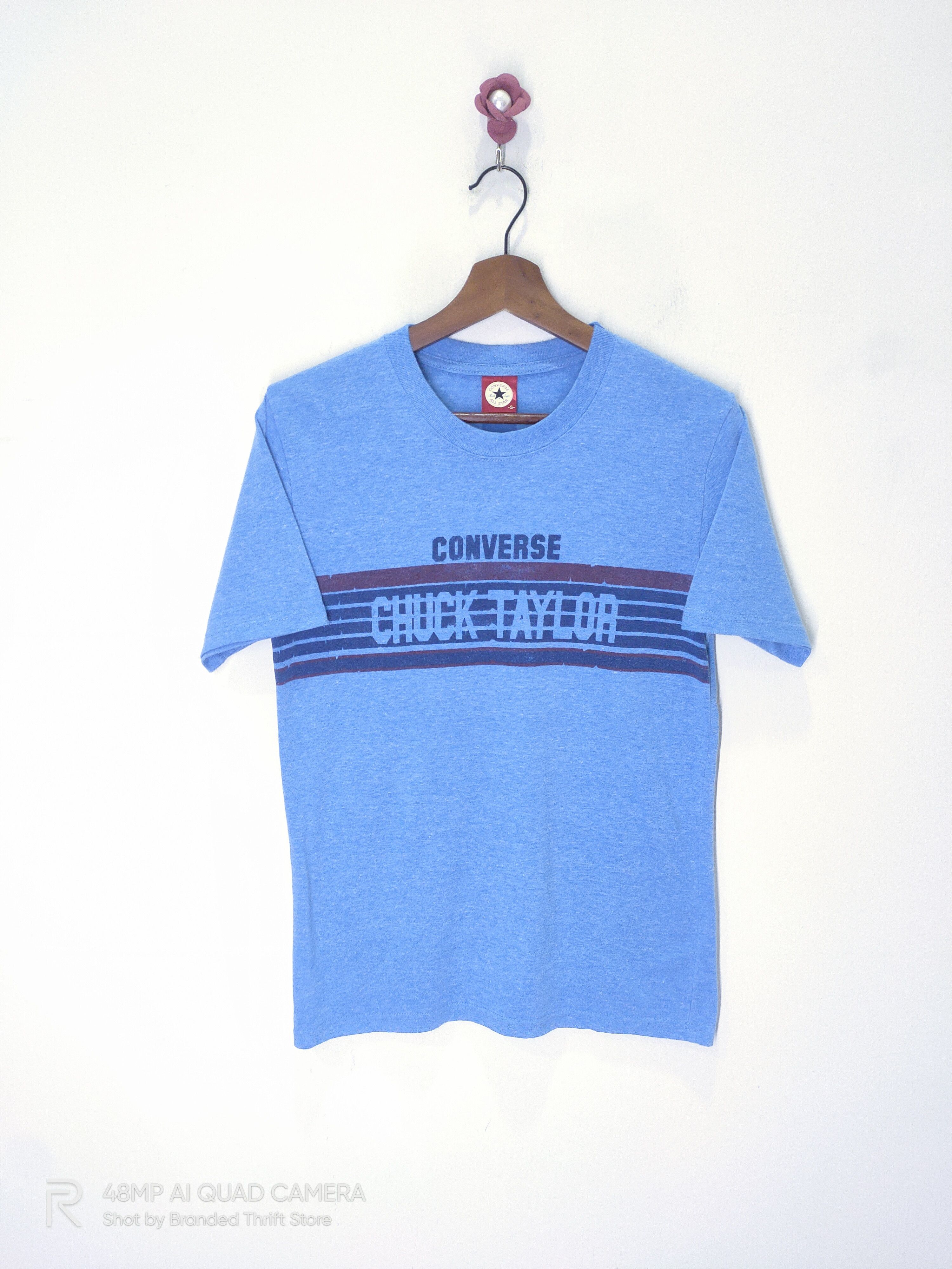 Converse × Solid and Striped Vintage CONVERSE AllStar Chuck Taylor Streetwear Stripe Tee Size US S / EU 44-46 / 1 - 1 Thumbnail