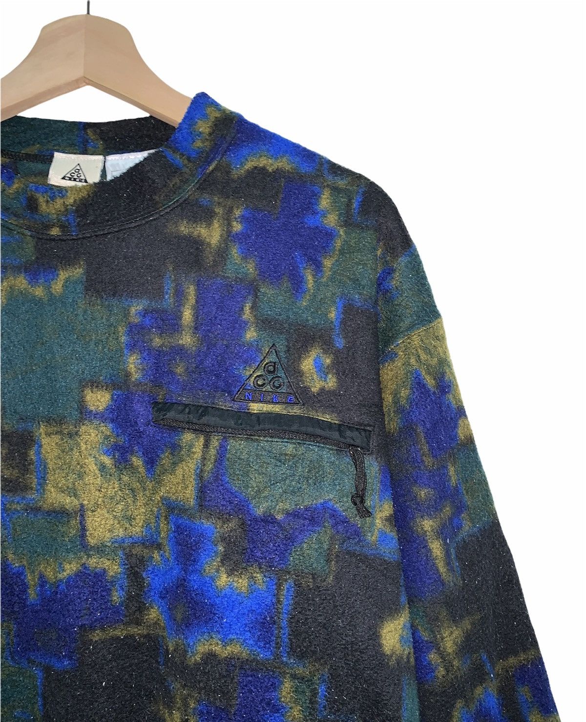 Nike ACG 🔥NIKE ACG CAMOUFLAGE FLEECE JUMPER Size US L / EU 52-54 / 3 - 2 Thumbnail